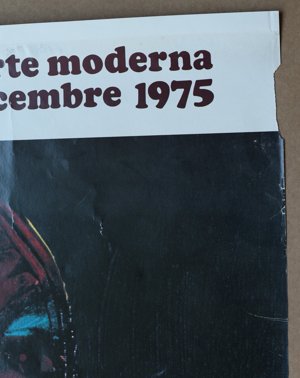 Andy Warhol 1975 Ferrara Exhibition Poster foto 5