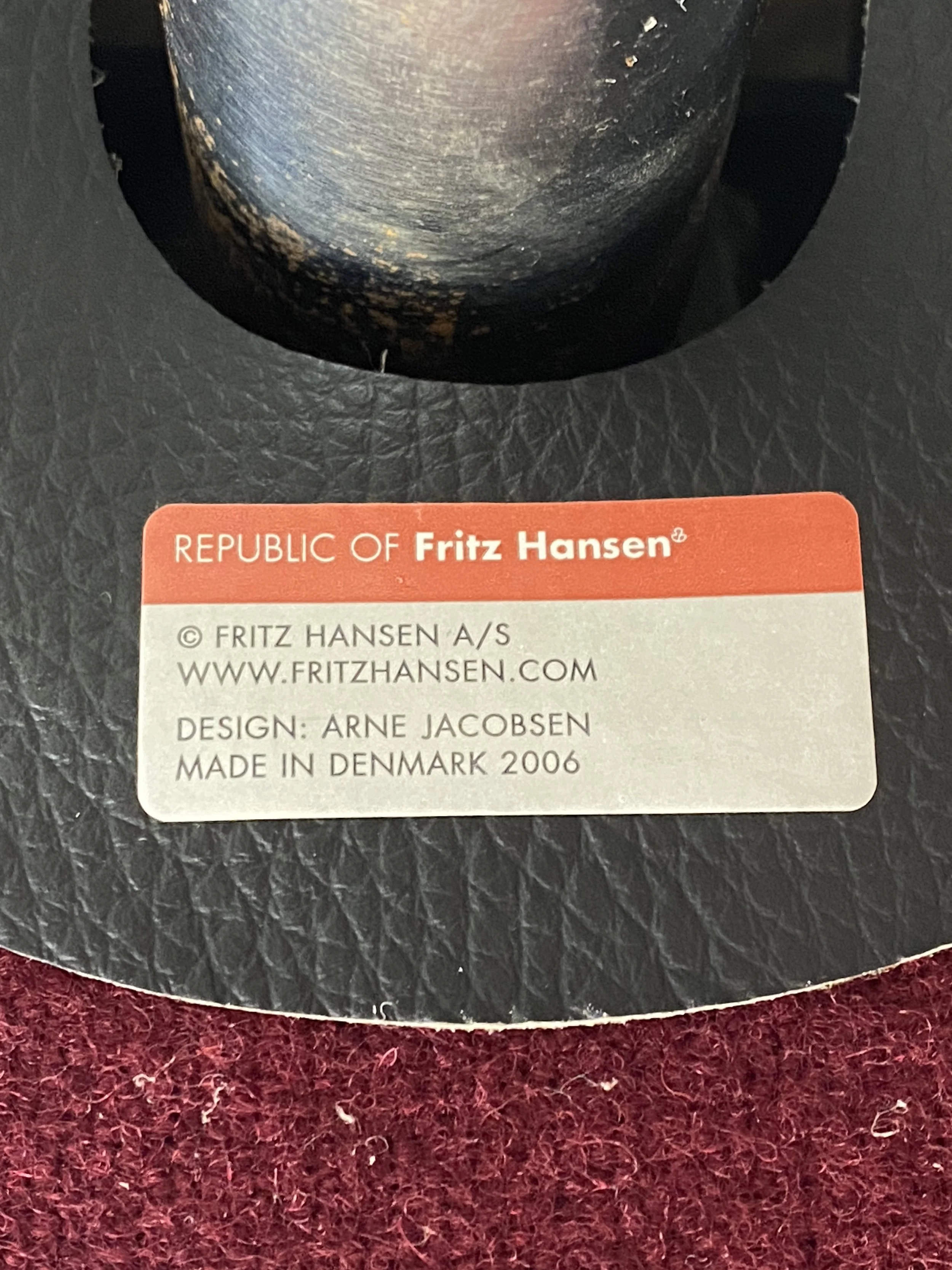 Arne Jacobsen Egg Chair for Fritz Hansen foto 6
