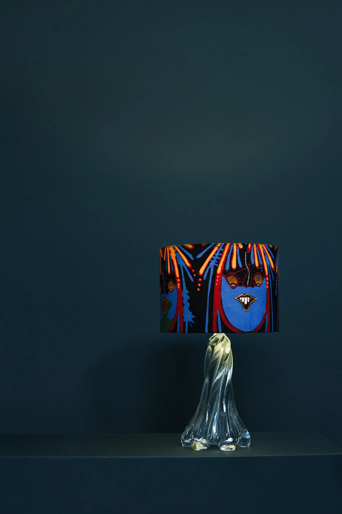 Arte Vannes Crystal Table Lamps, Set of Two, France 1970s foto 4