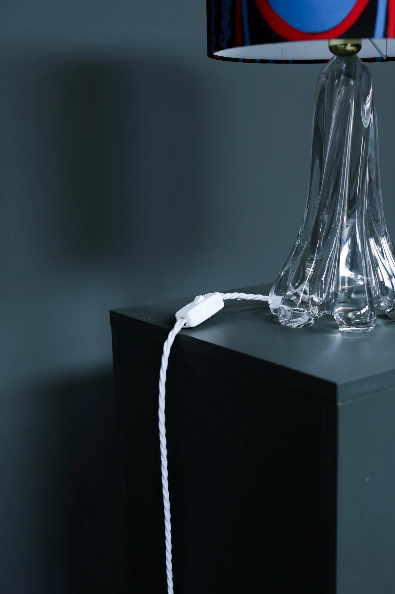Arte Vannes Crystal Table Lamps, Set of Two, France 1970s foto 5
