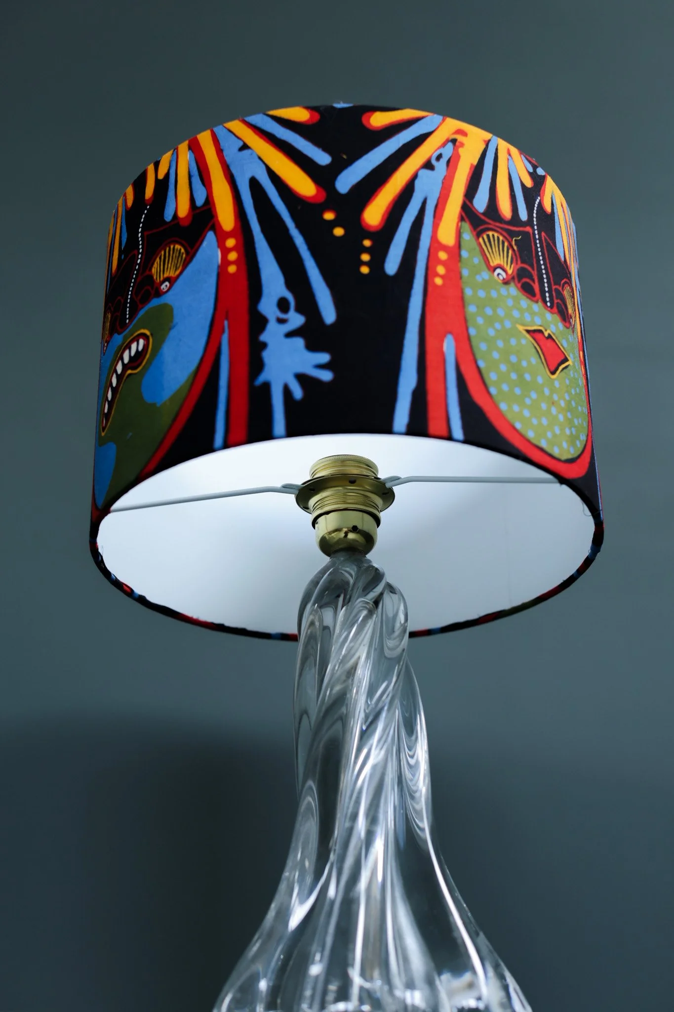 Arte Vannes Crystal Table Lamps, Set of Two, France 1970s foto 7