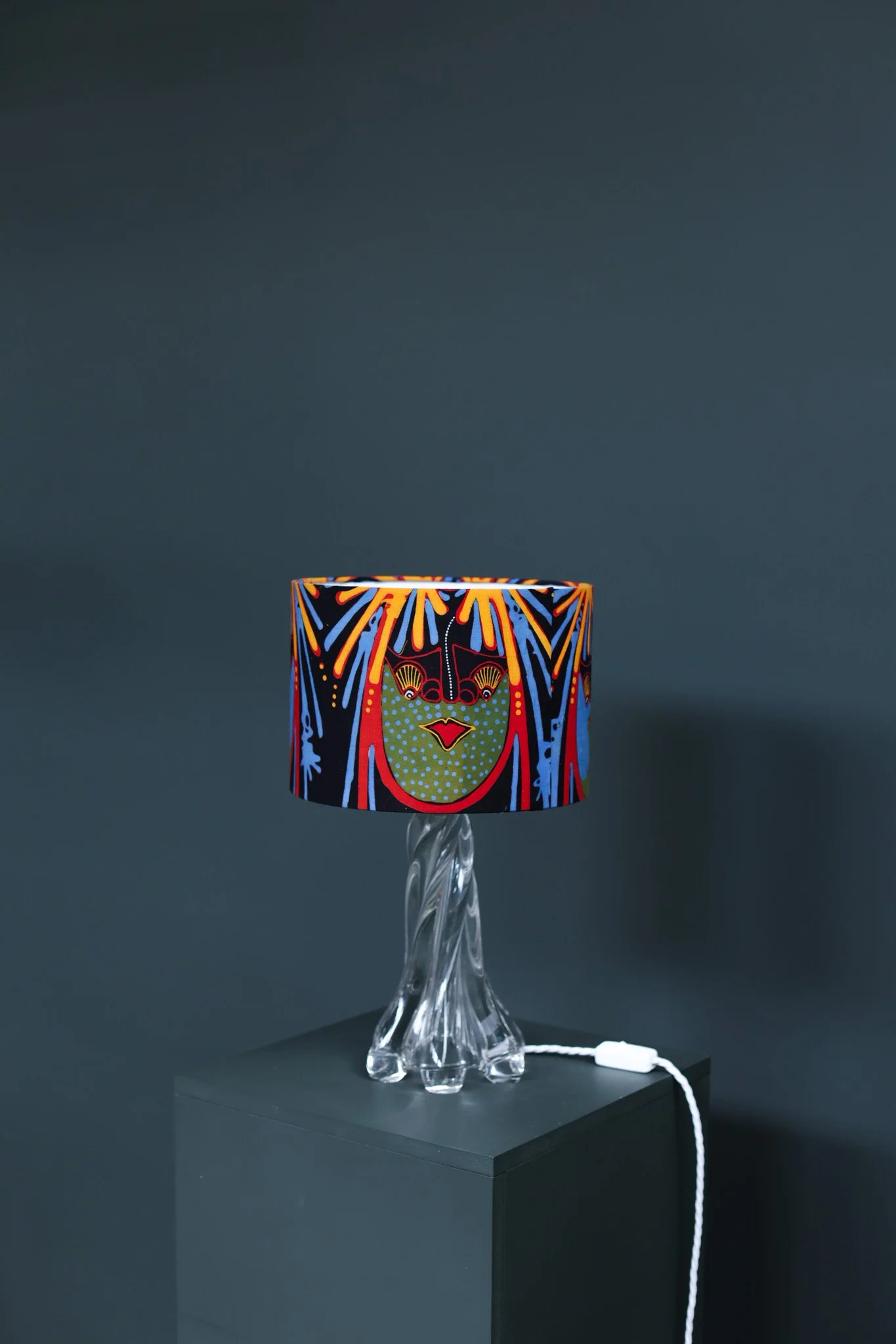 Arte Vannes Crystal Table Lamps, Set of Two, France 1970s foto 8