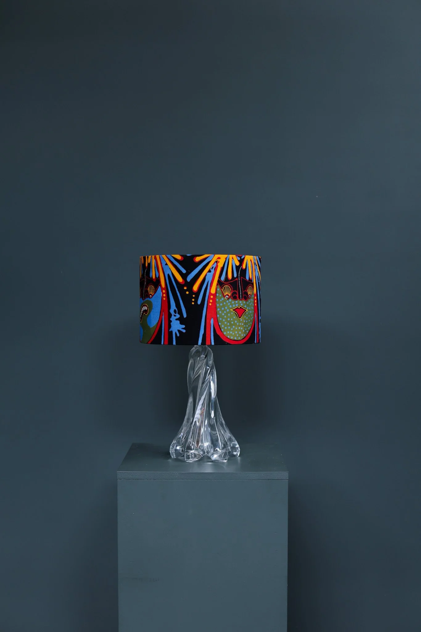 Arte Vannes Crystal Table Lamps, Set of Two, France 1970s foto 10