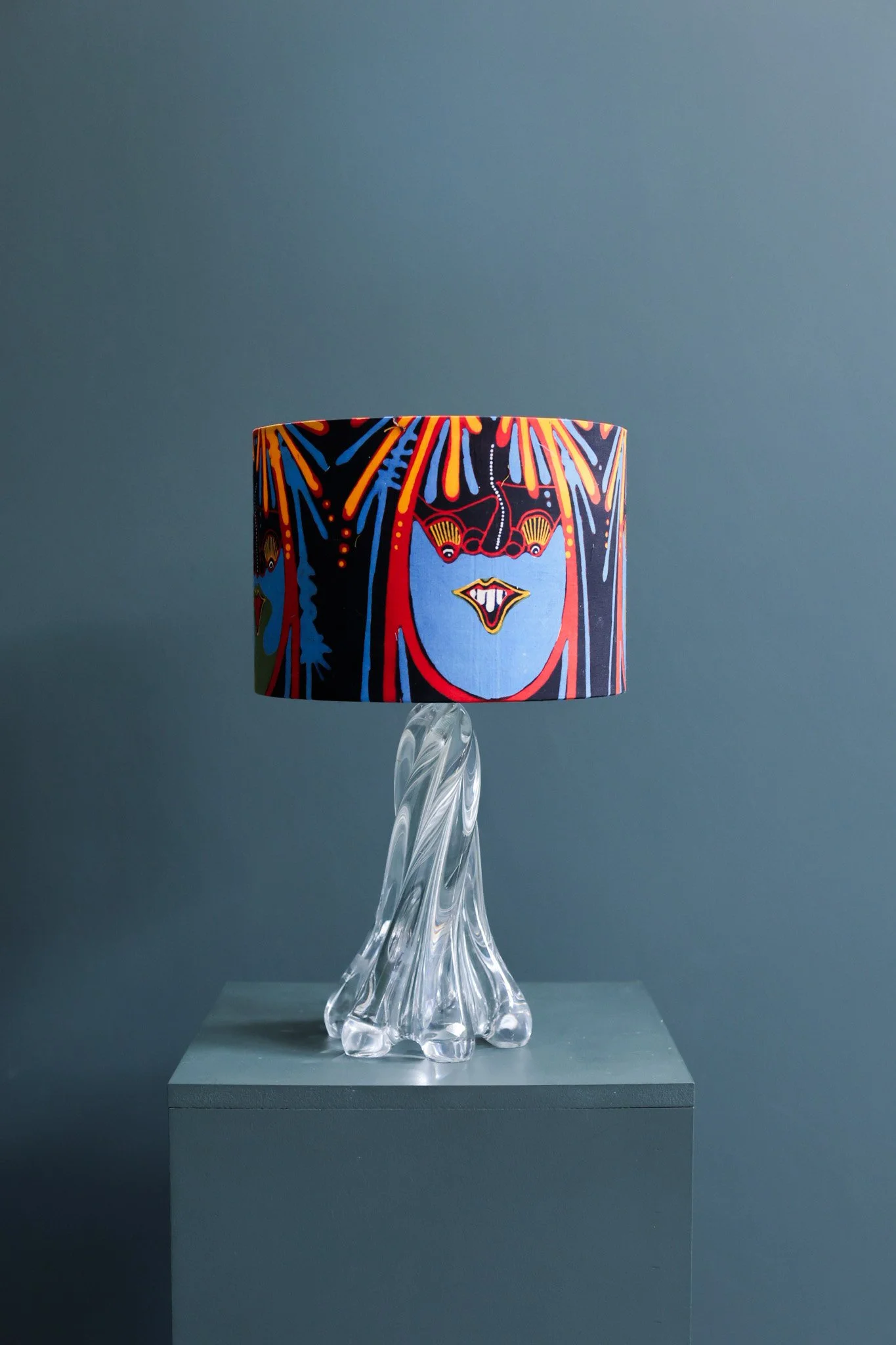 Arte Vannes Crystal Table Lamps, Set of Two, France 1970s foto 13