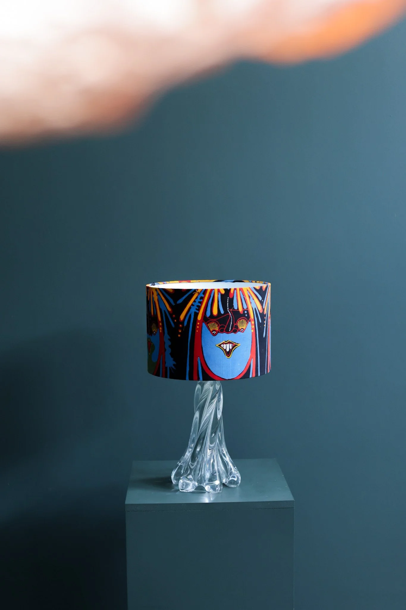 Arte Vannes Crystal Table Lamps, Set of Two, France 1970s foto 14