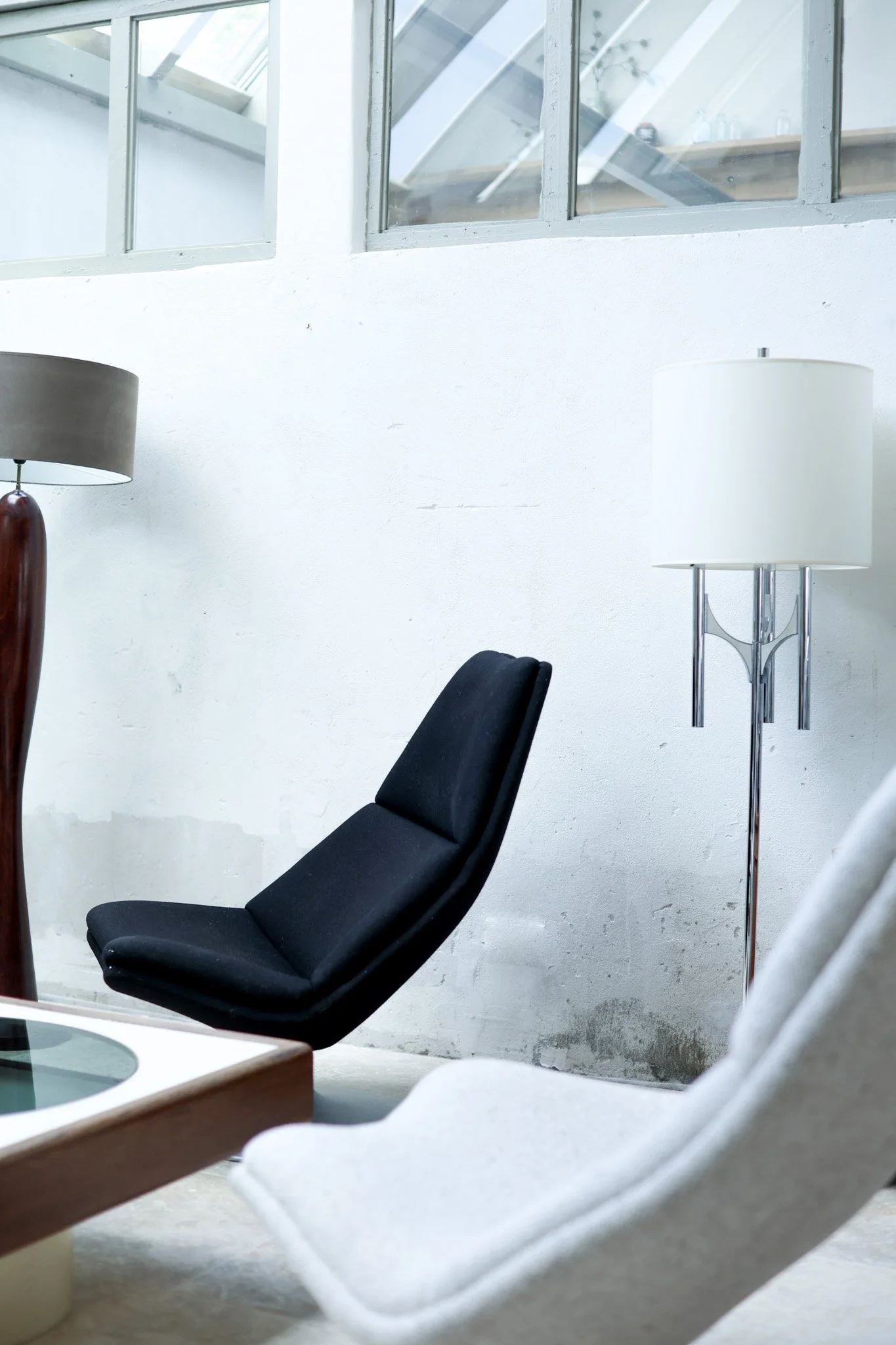 Geoffrey Harcourt F510 Swivel Chair for Artifort in Black Wool foto 2
