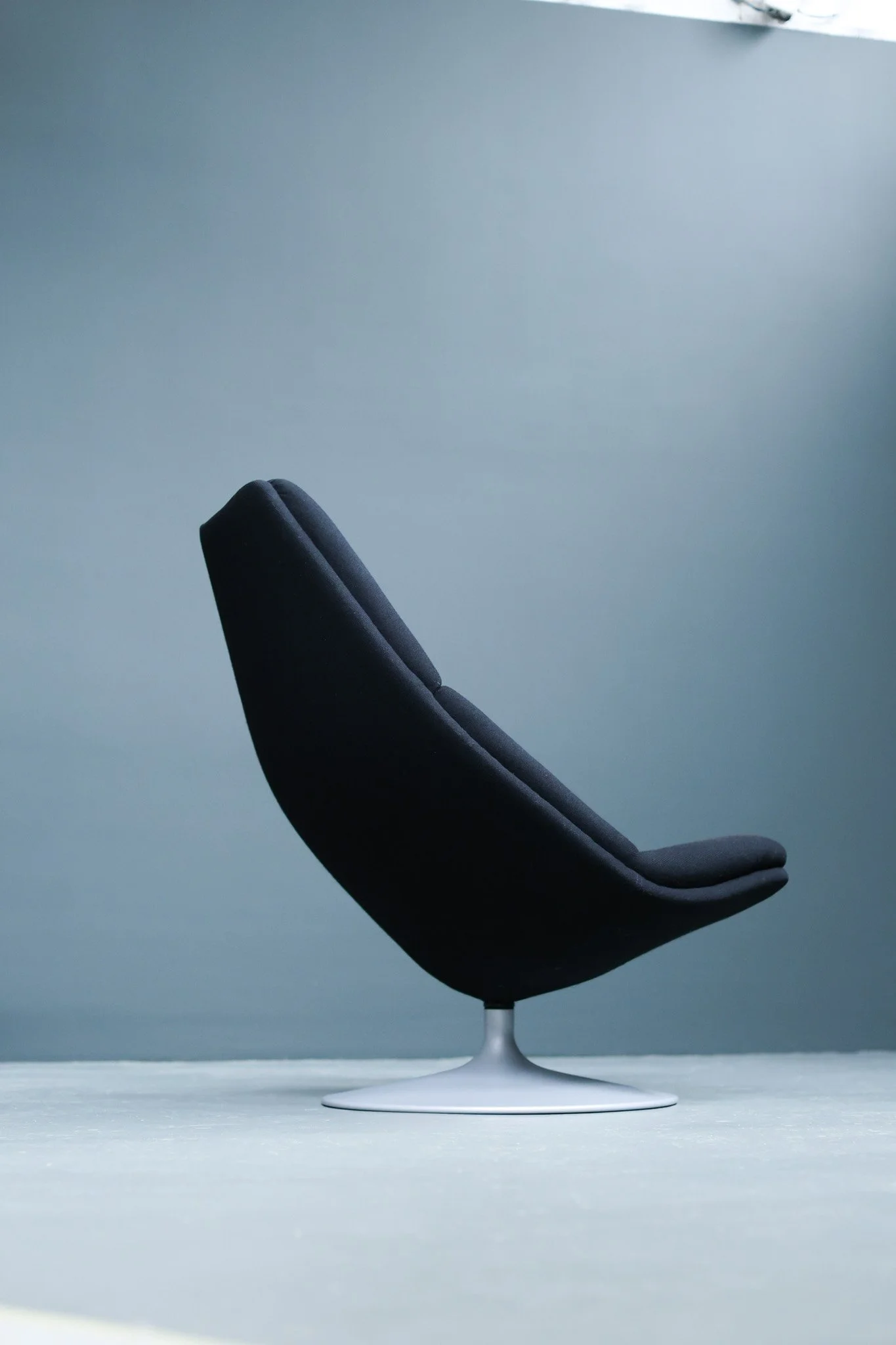 Geoffrey Harcourt F510 Swivel Chair for Artifort in Black Wool foto 14
