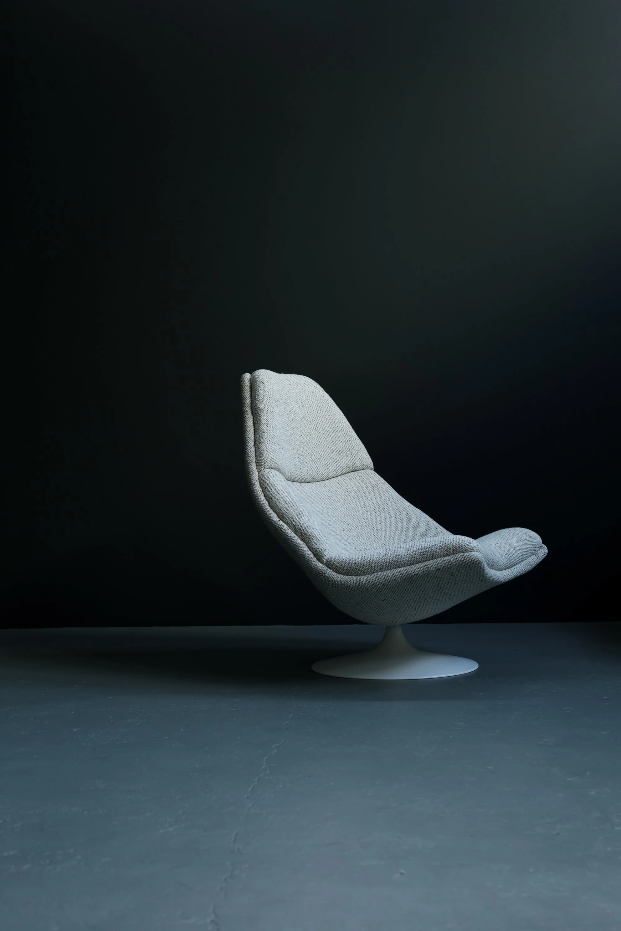 Geoffrey Harcourt F510 Swivel Chair for Artifort in Danish Art Weaving foto 3