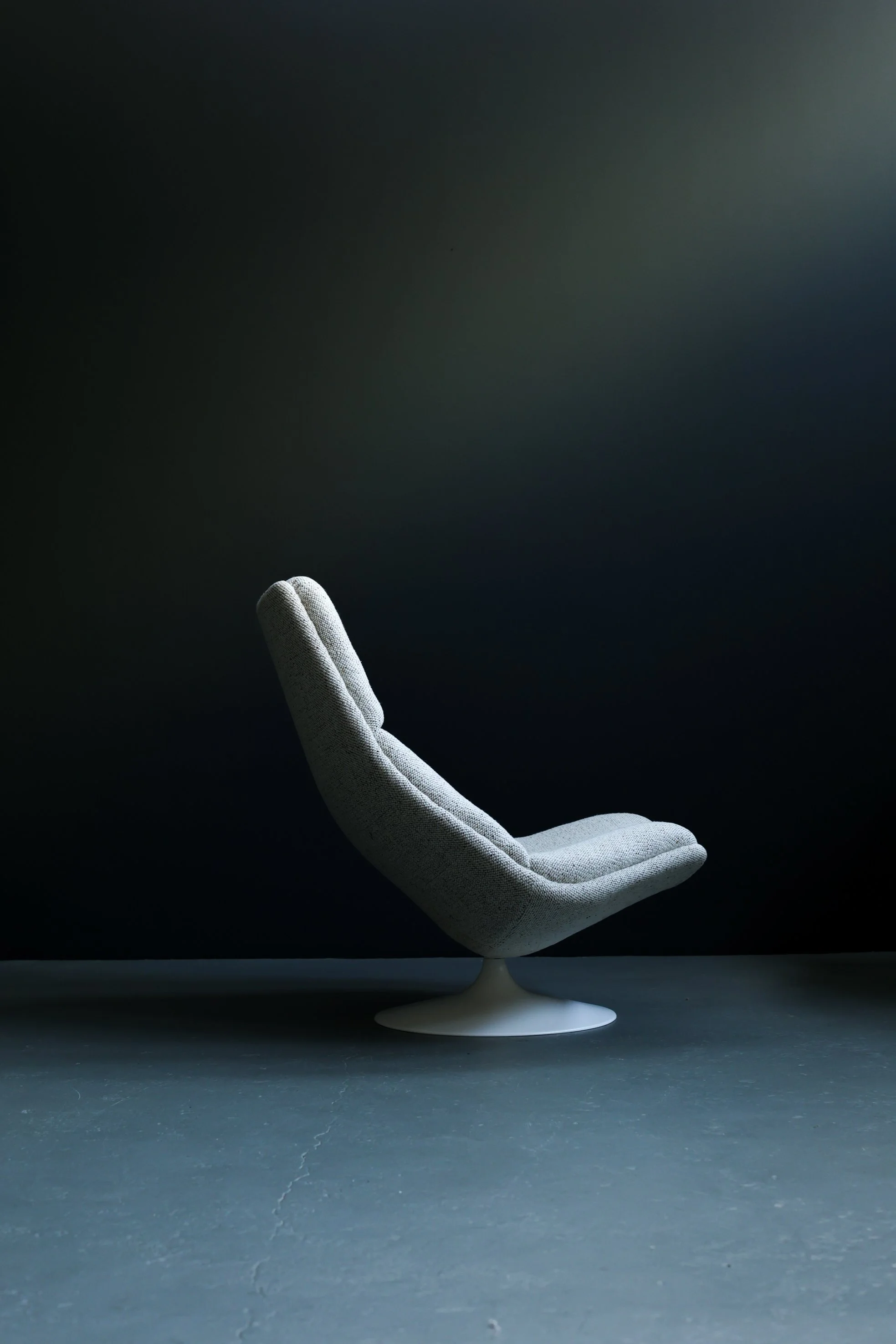 Geoffrey Harcourt F510 Swivel Chair for Artifort in Danish Art Weaving foto 5