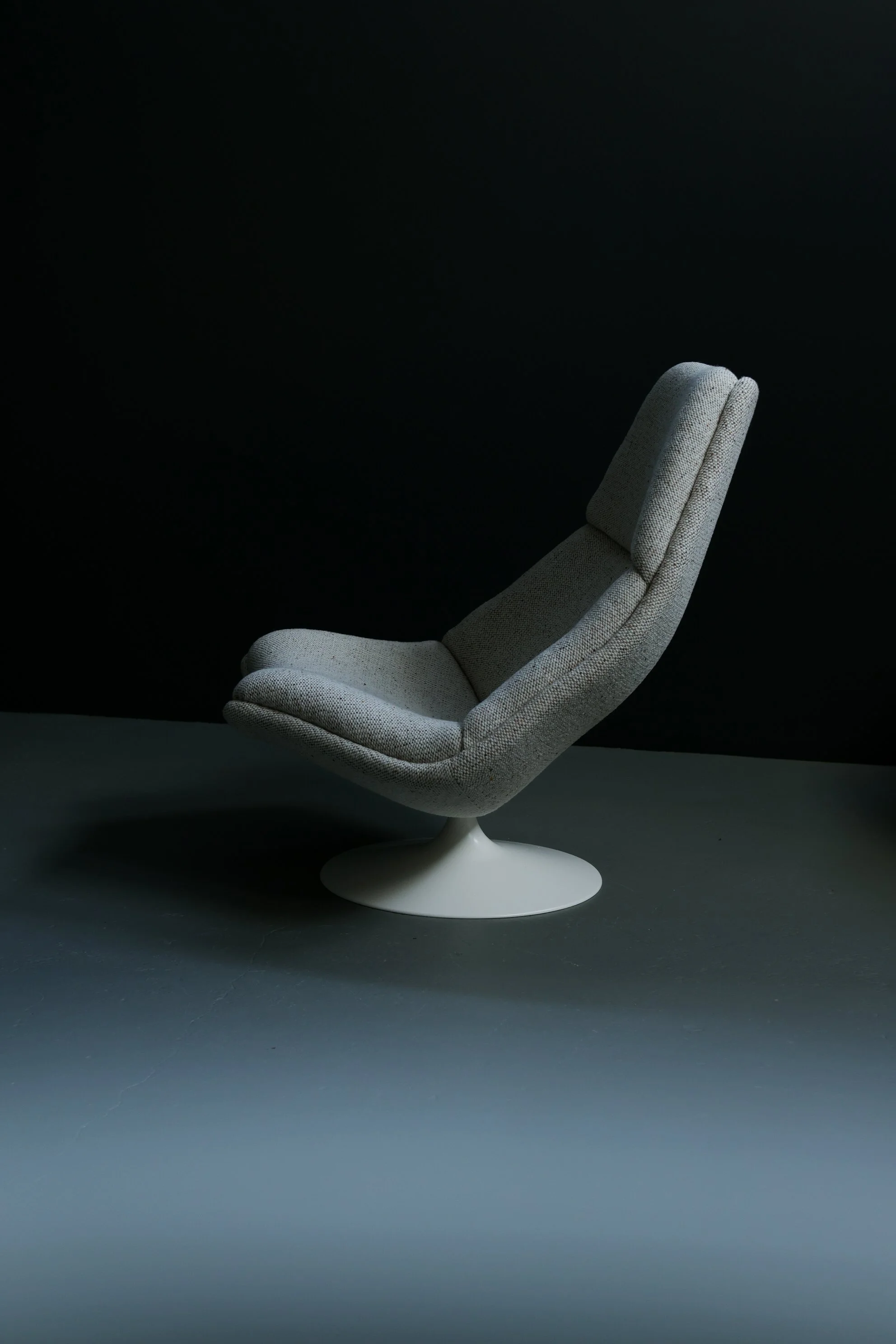 Geoffrey Harcourt F510 Swivel Chair for Artifort in Danish Art Weaving foto 7