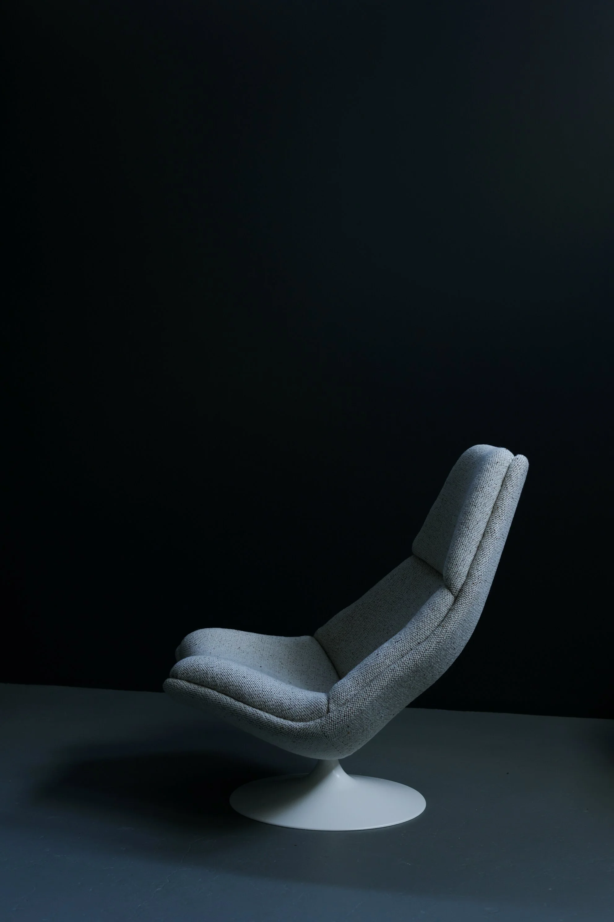 Geoffrey Harcourt F510 Swivel Chair for Artifort in Danish Art Weaving foto 8