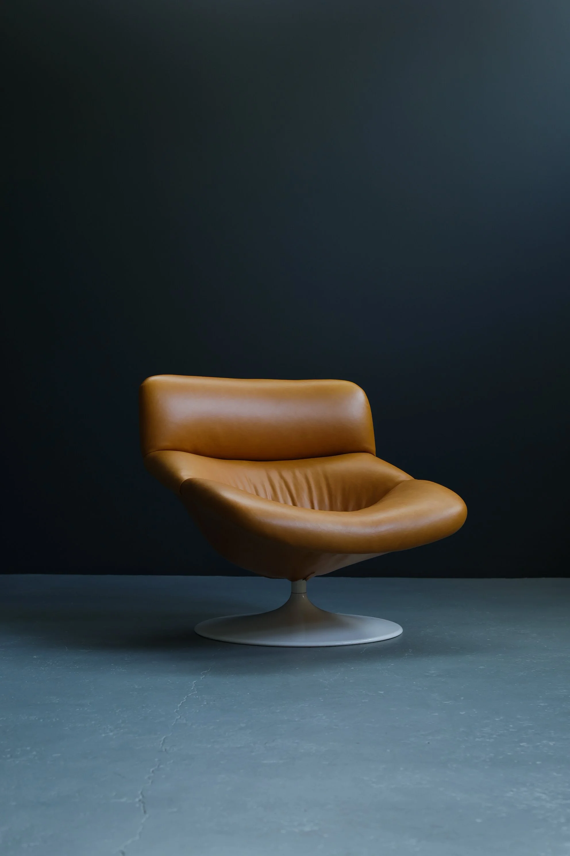 Geoffrey Harcourt F518 Lip Chair for Artifort in Yellow Leather foto 9