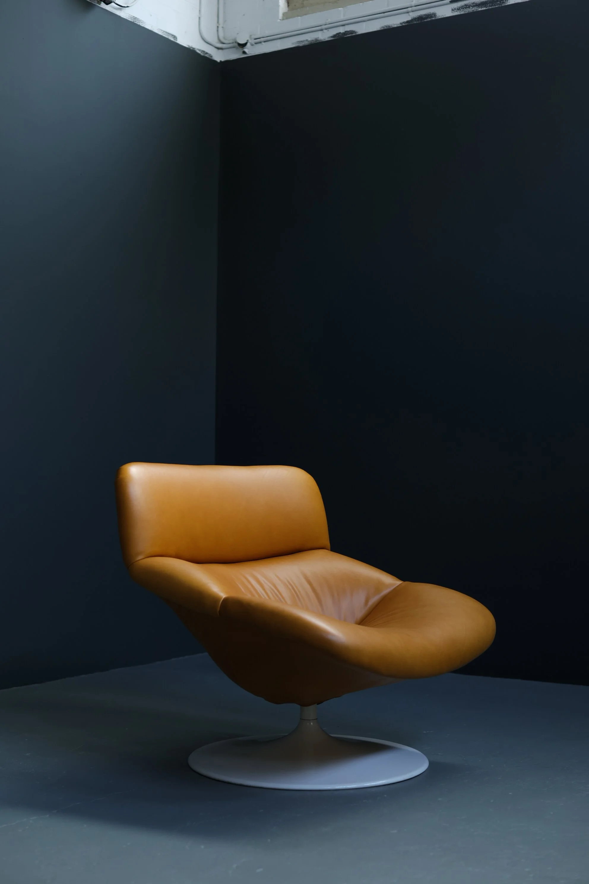 Geoffrey Harcourt F518 Lip Chair for Artifort in Yellow Leather foto 11