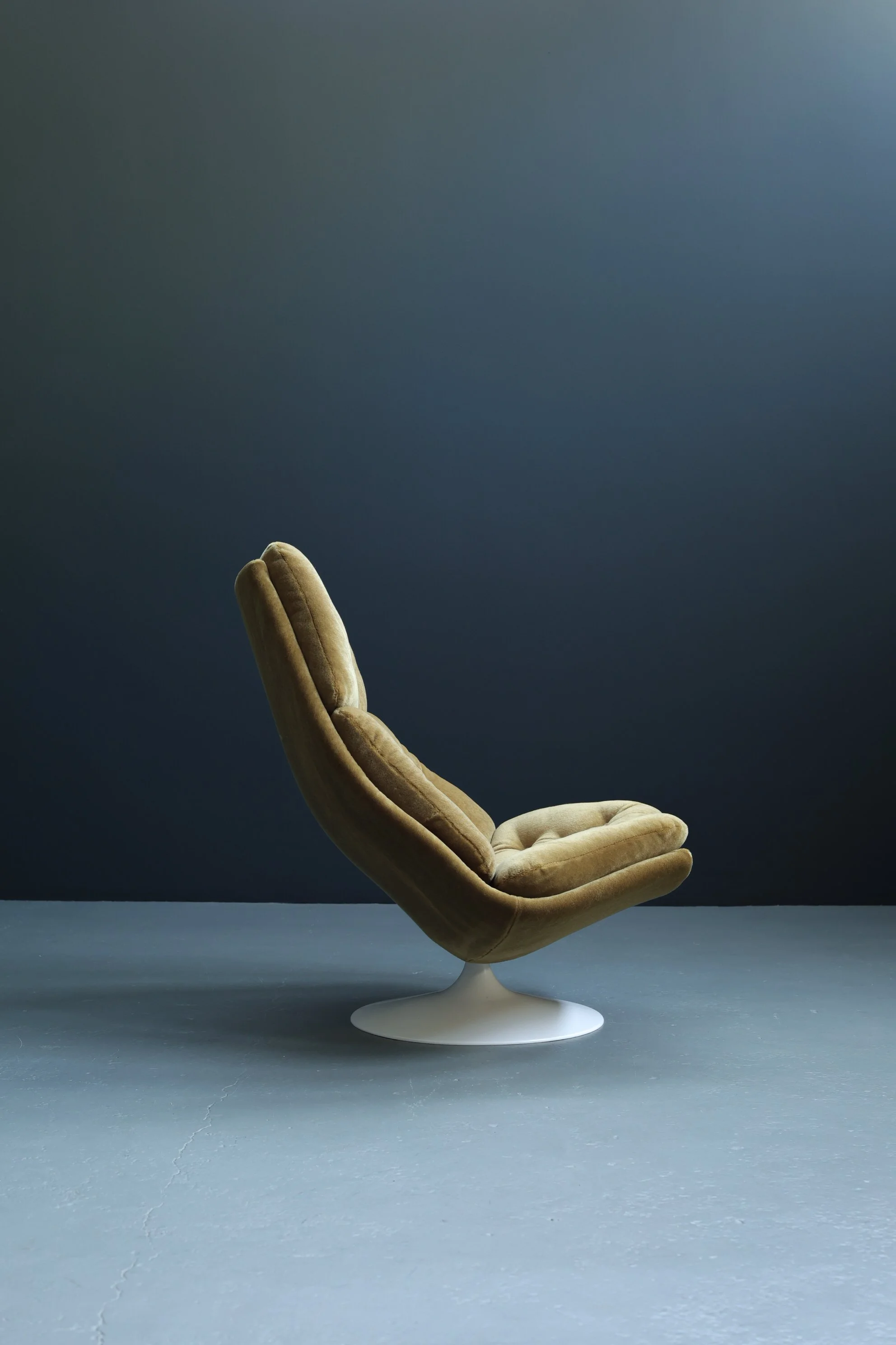 Geoffrey Harcourt F588 Lounge Chair for Artifort in Pierre Frey Mohair foto 3