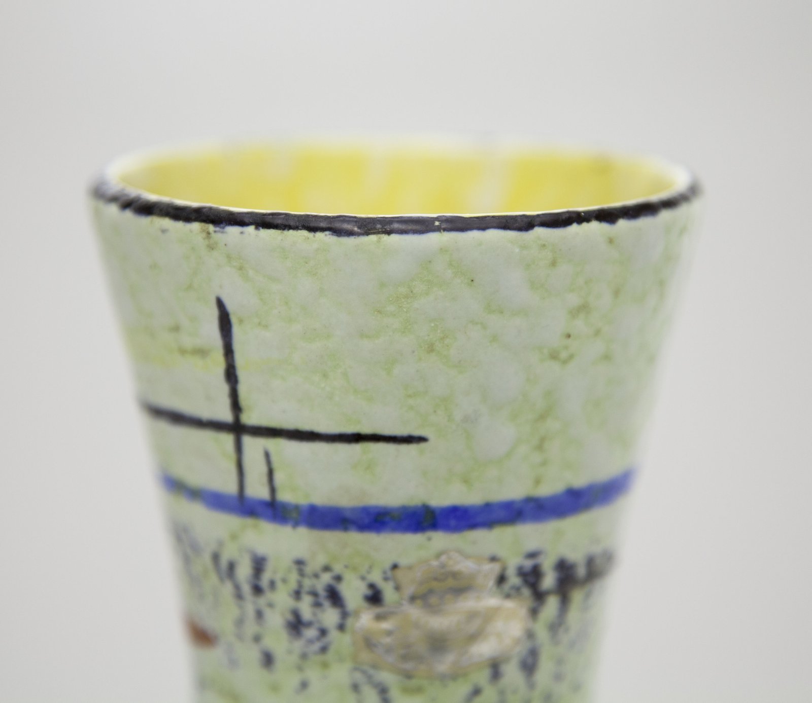 Bay Keramik Mint-Green West German Vase, 1960s foto 2