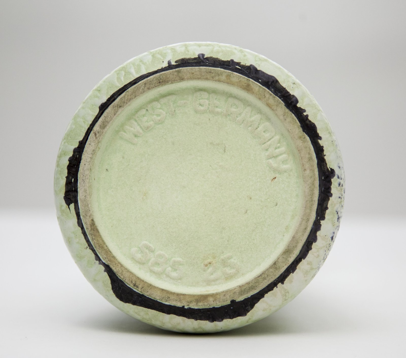Bay Keramik Mint-Green West German Vase, 1960s foto 4