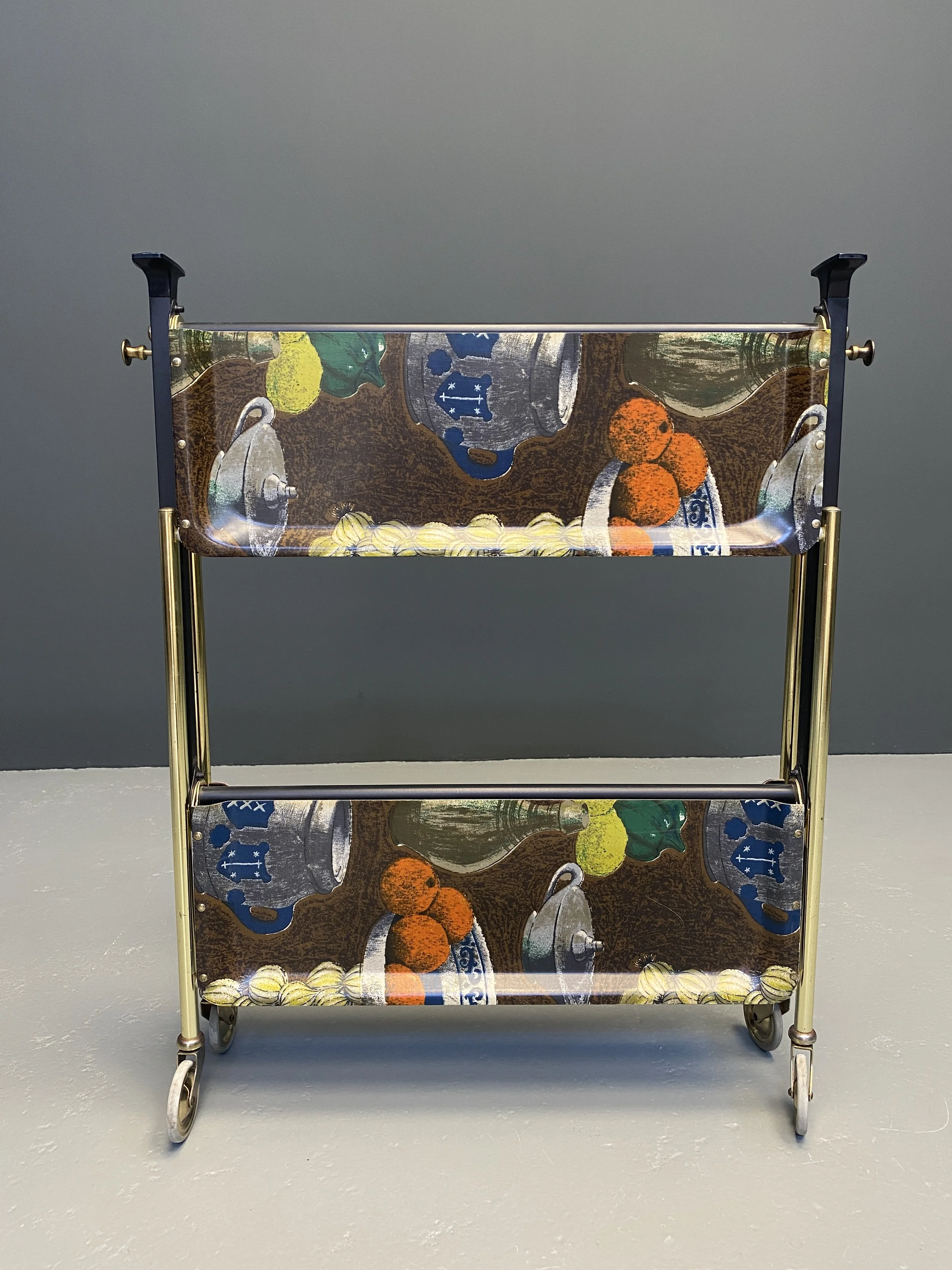 Bremshey Gerlinol Folding Serving Trolley, 1960s foto 8