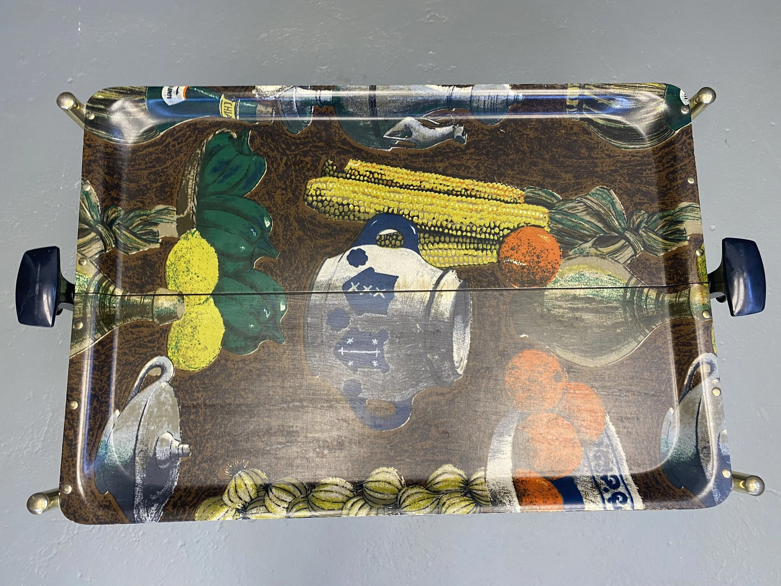 Bremshey Gerlinol Folding Serving Trolley, 1960s foto 11
