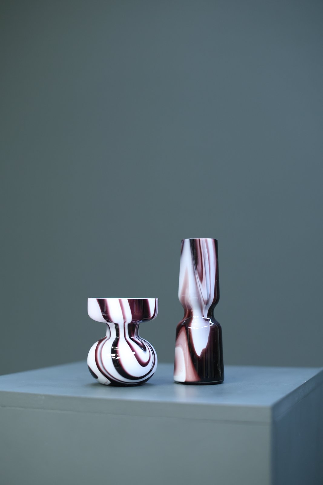 Carlo Moretti Murano Glass Vases, Set of 2 foto 20