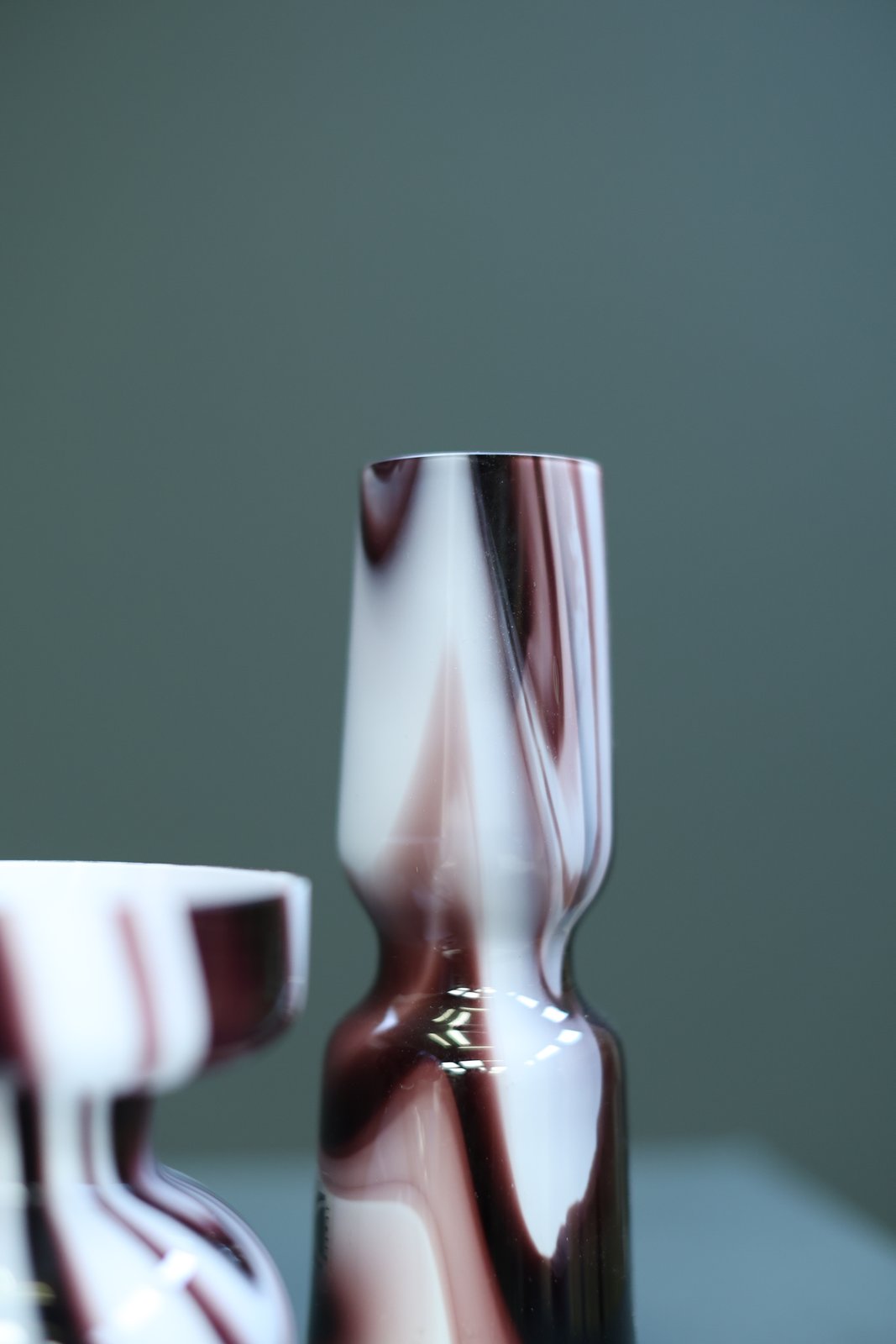Carlo Moretti Murano Glass Vases, Set of 2 foto 21