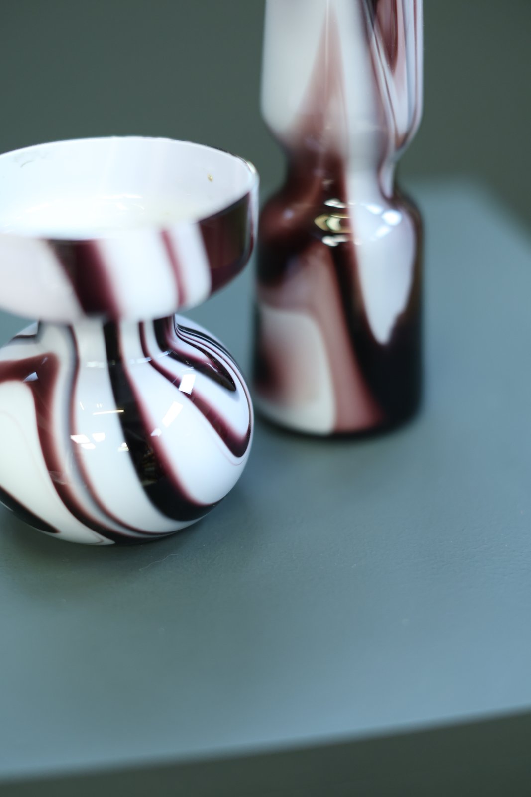 Carlo Moretti Murano Glass Vases, Set of 2 foto 22