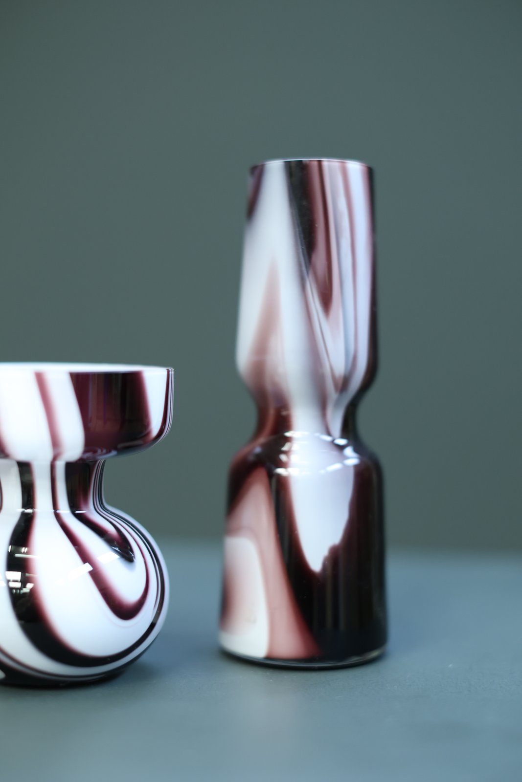 Carlo Moretti Murano Glass Vases, Set of 2 foto 23