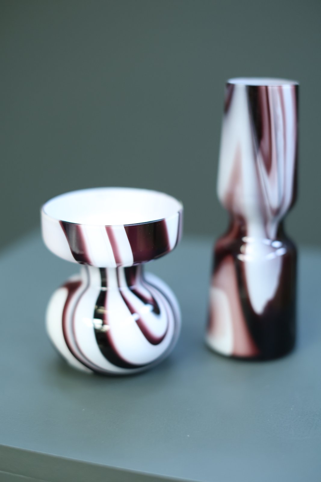Carlo Moretti Murano Glass Vases, Set of 2 foto 24