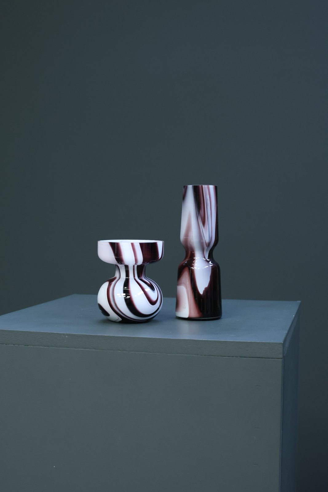 Carlo Moretti Murano Glass Vases, Set of 2 foto 25