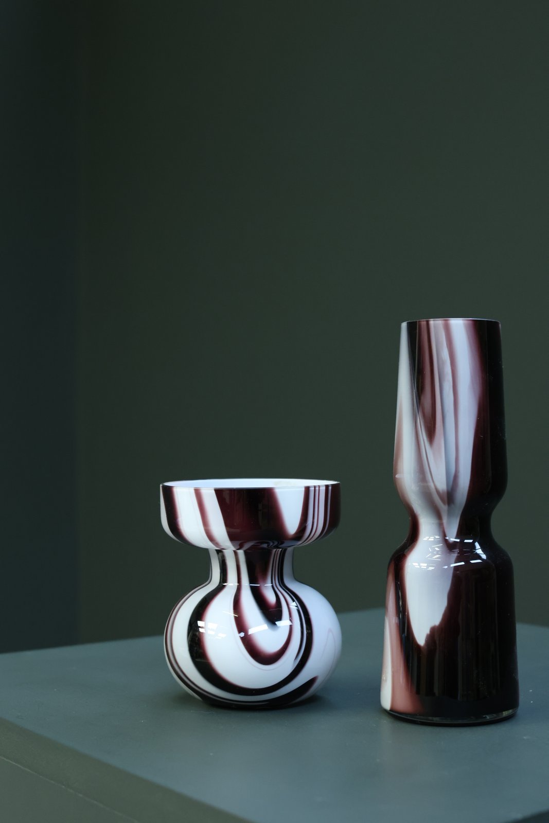 Carlo Moretti Murano Glass Vases, Set of 2 foto 28
