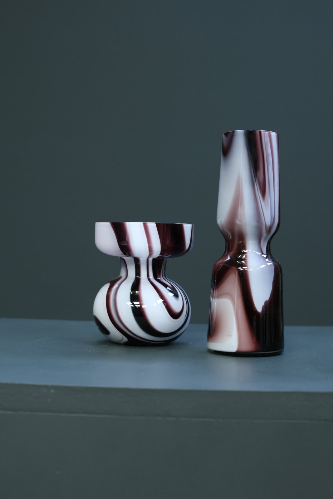 Carlo Moretti Murano Glass Vases, Set of 2 foto 29