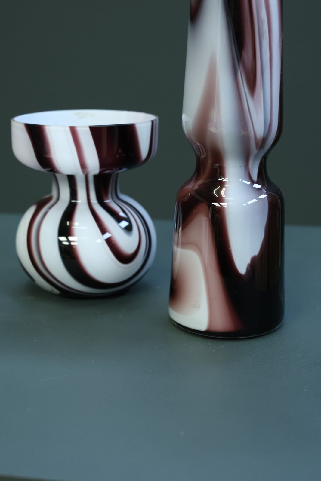 Carlo Moretti Murano Glass Vases, Set of 2 foto 30