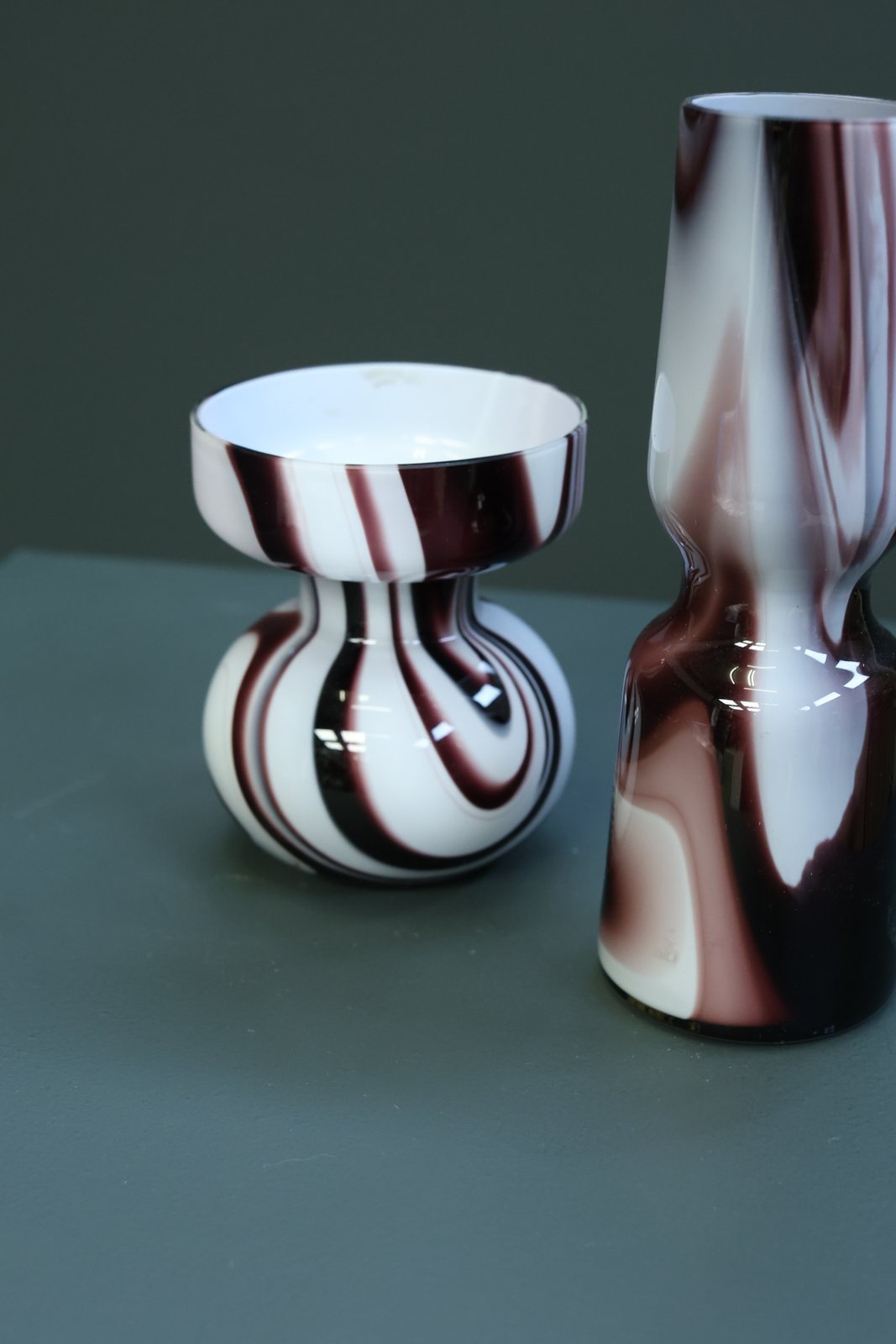 Carlo Moretti Murano Glass Vases, Set of 2 foto 32