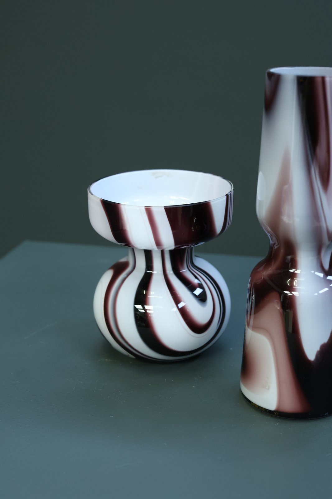 Carlo Moretti Murano Glass Vases, Set of 2 foto 33