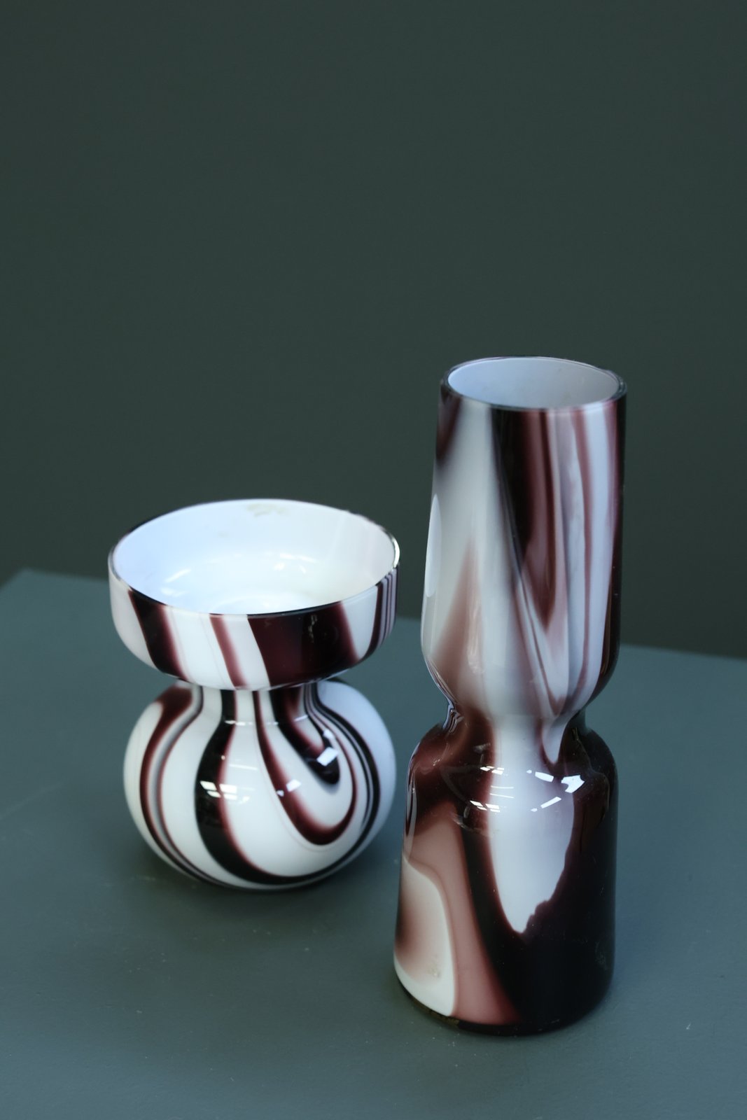 Carlo Moretti Murano Glass Vases, Set of 2 foto 37