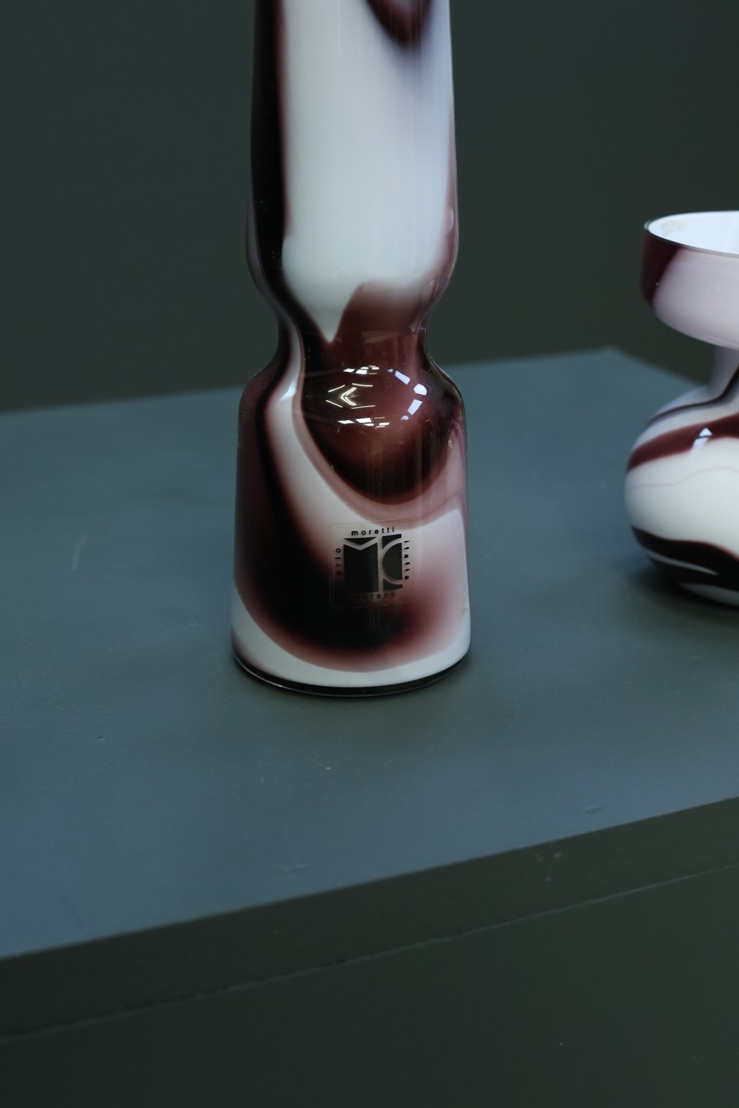 Carlo Moretti Murano Glass Vases, Set of 2 foto 39