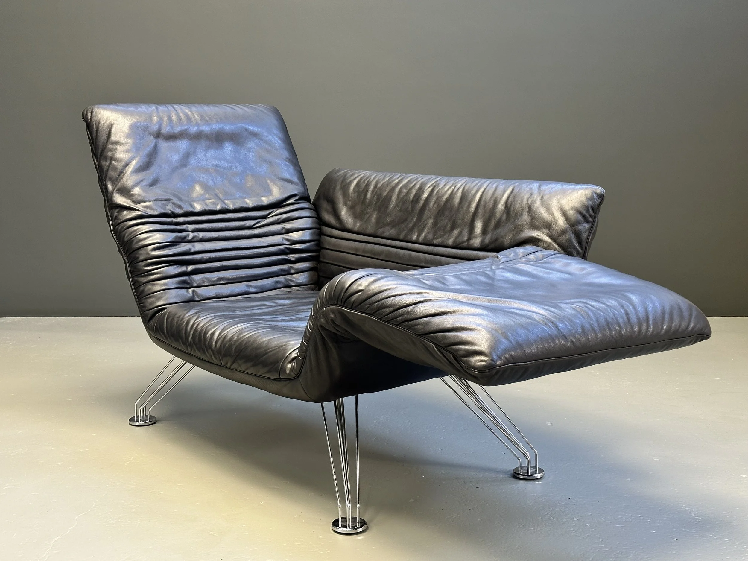 Winfried Totzek DS-142 Wing Chair for De Sede with Original Pillow foto 8