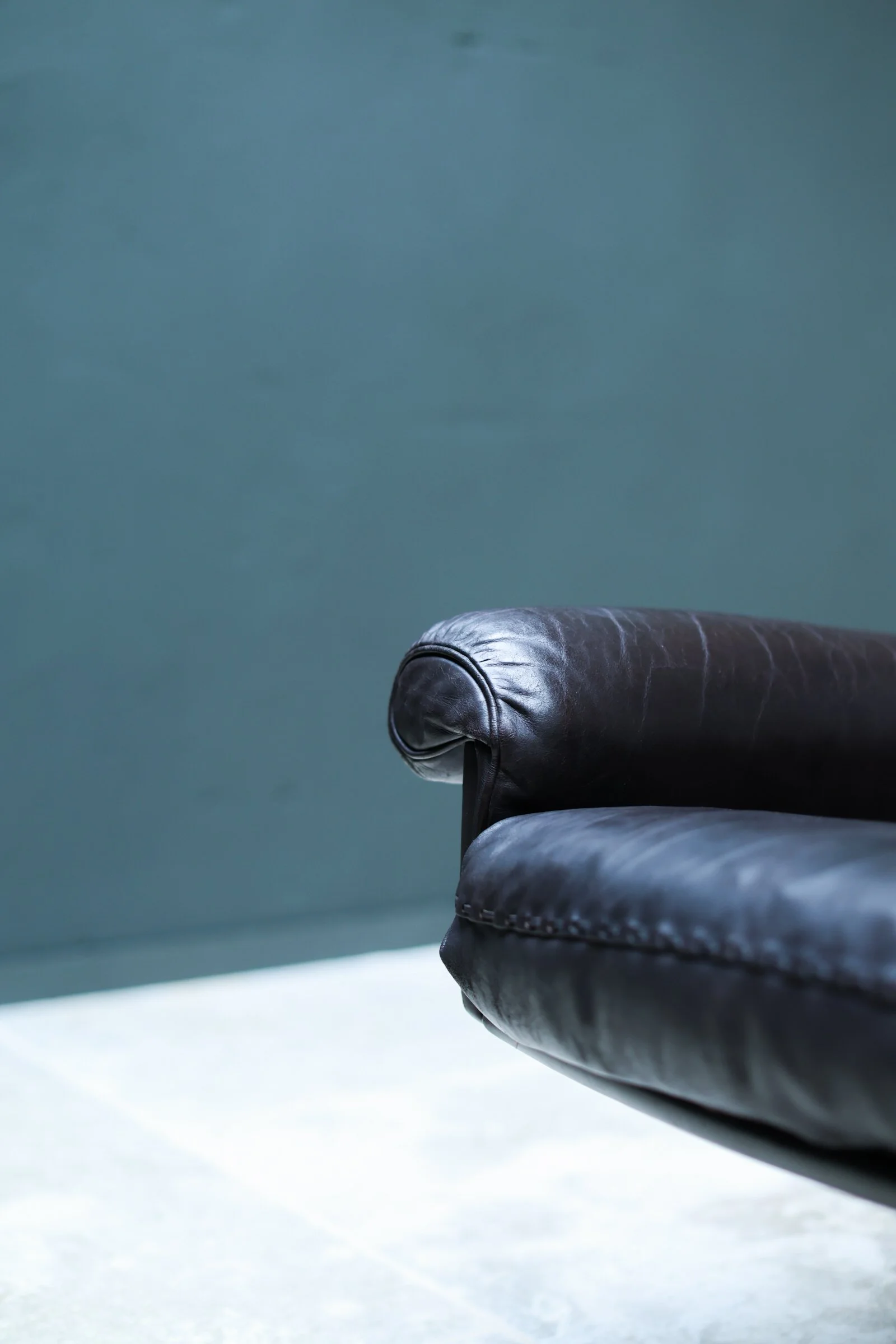 De Sede DS-31 Swivel Lounge Chair in Brown Leather foto 4