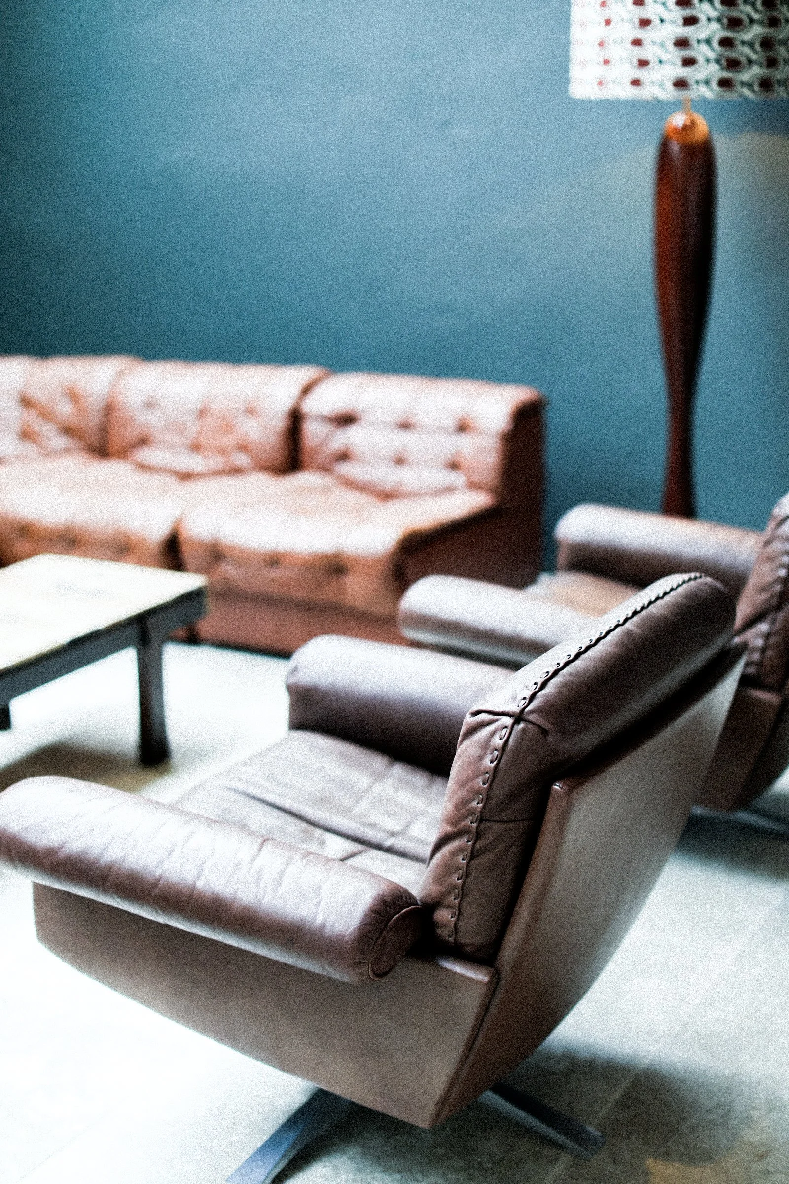 De Sede DS-31 Swivel Club Chairs, Pair foto 14
