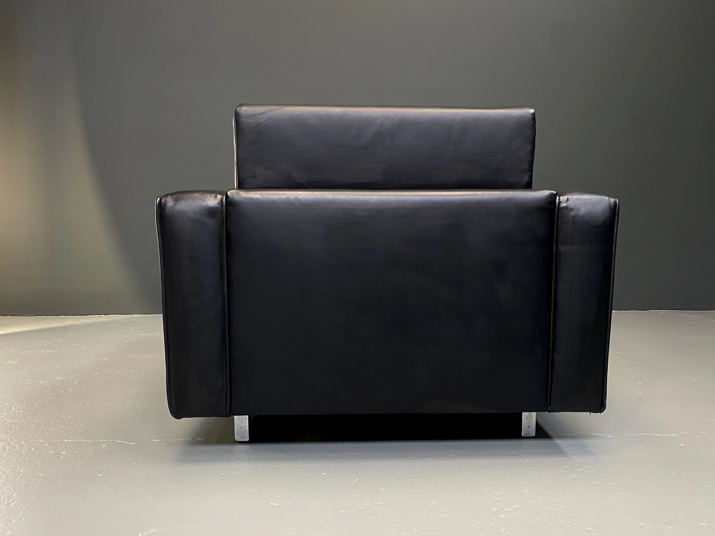 De Sede 'New York' Armchair and Ottoman by Robert Haussmann foto 5