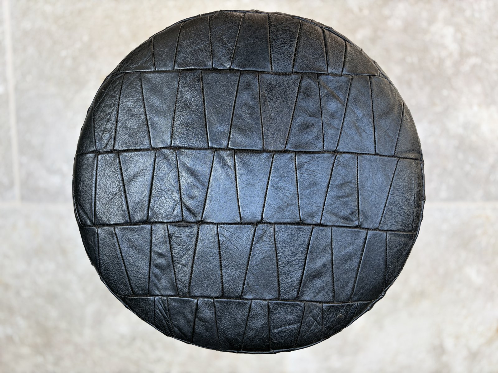 De Sede Patchwork Leather Pouf foto 2