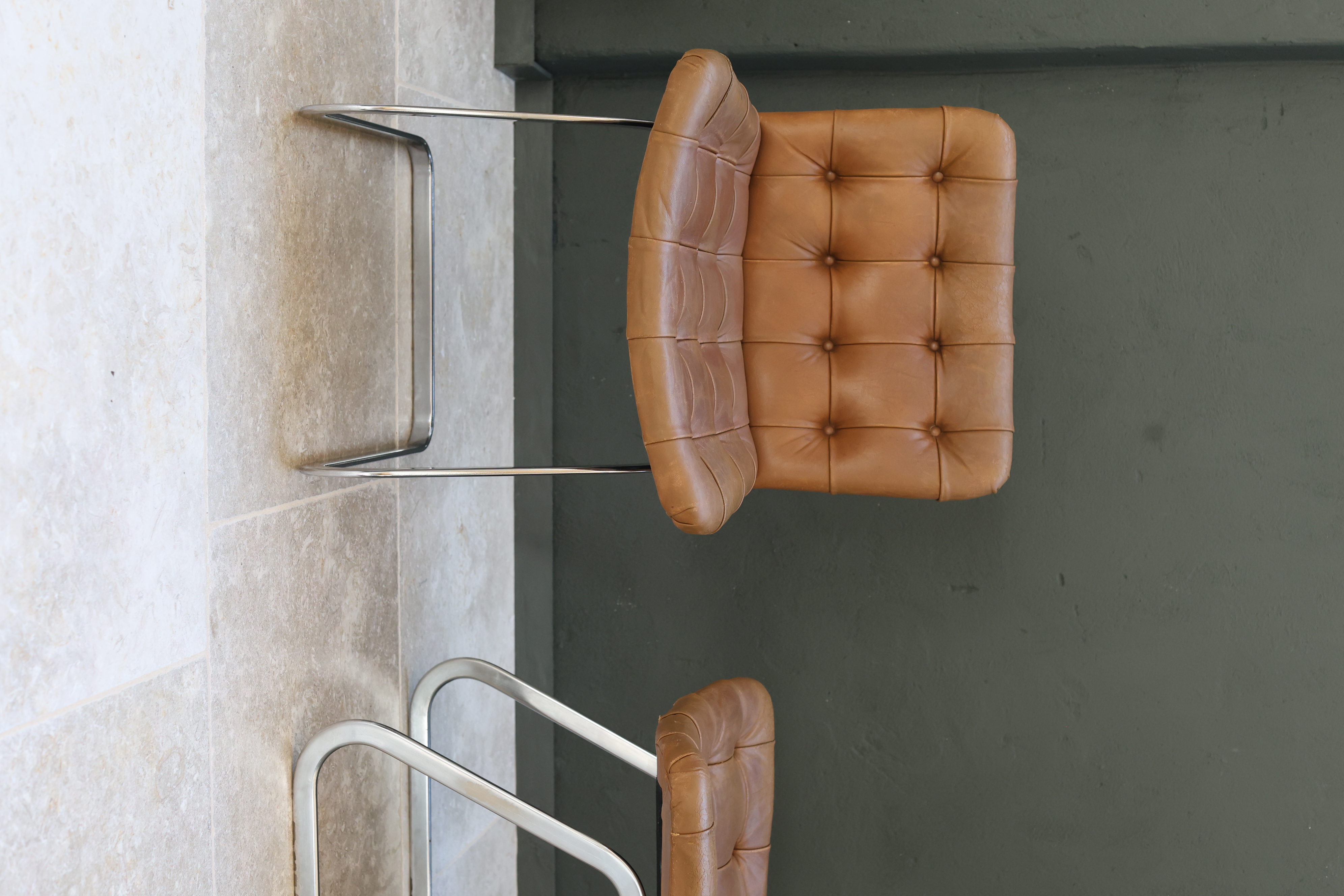Robert Haussmann RH-304 'UNESCO' Dining Chairs for De Sede, Set of 4 foto 4