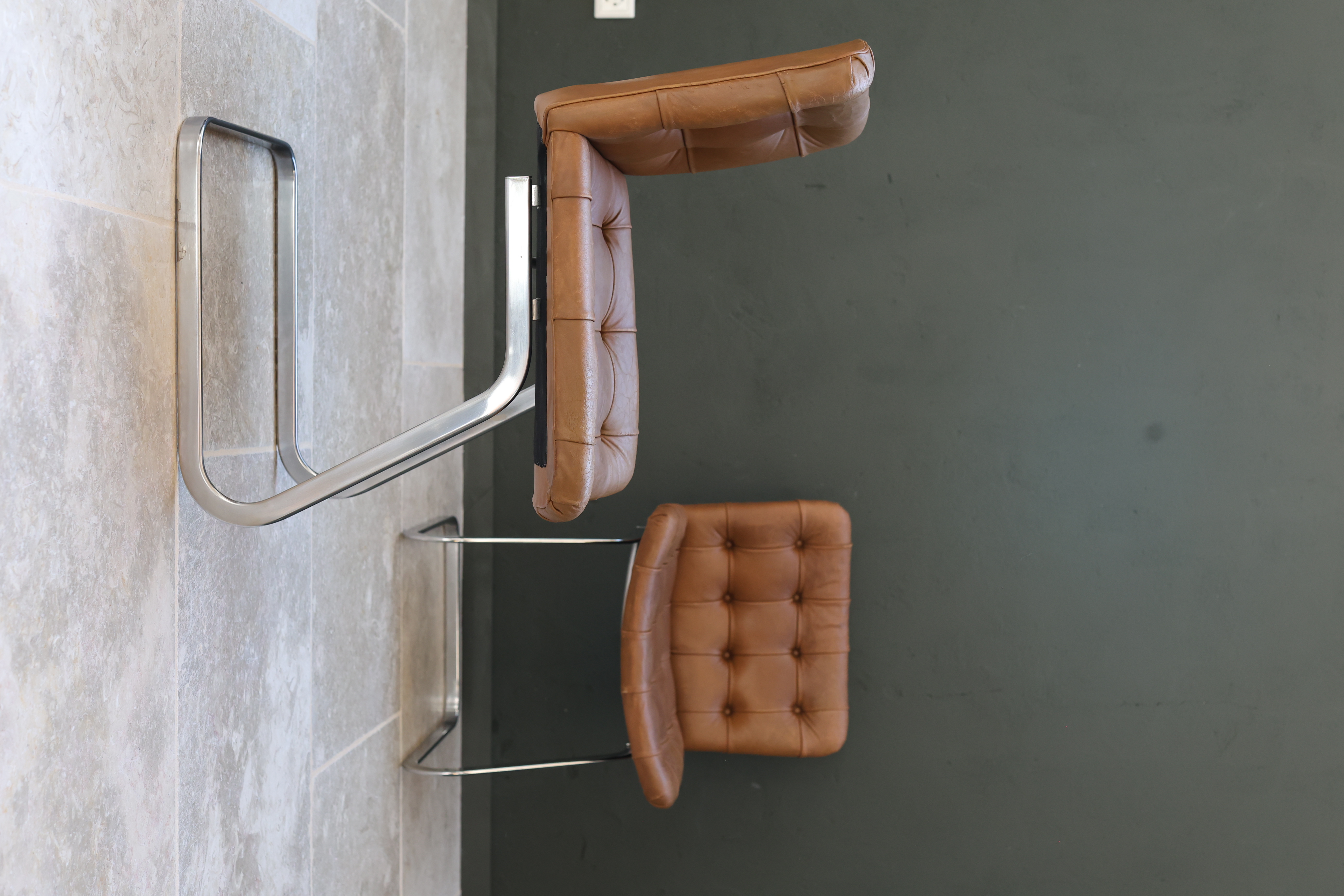 Robert Haussmann RH-304 'UNESCO' Dining Chairs for De Sede, Set of 4 foto 14