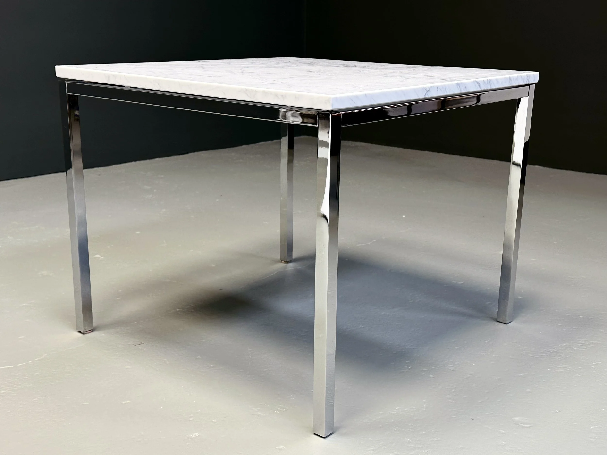 Florence Knoll Carrara Marble Coffee Table for Knoll foto 5