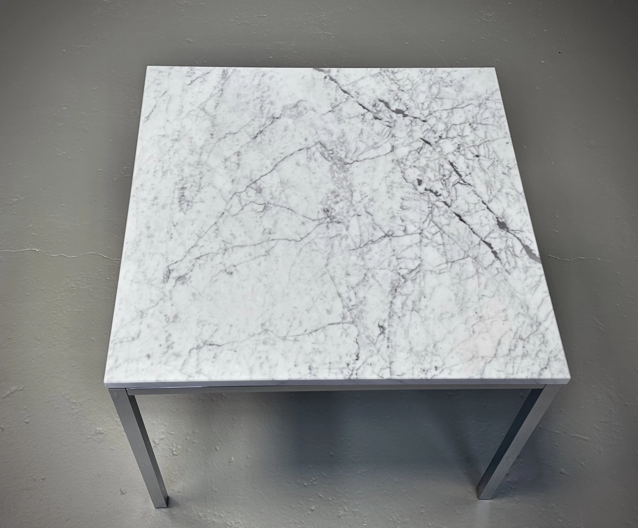 Florence Knoll Carrara Marble Coffee Table for Knoll foto 7