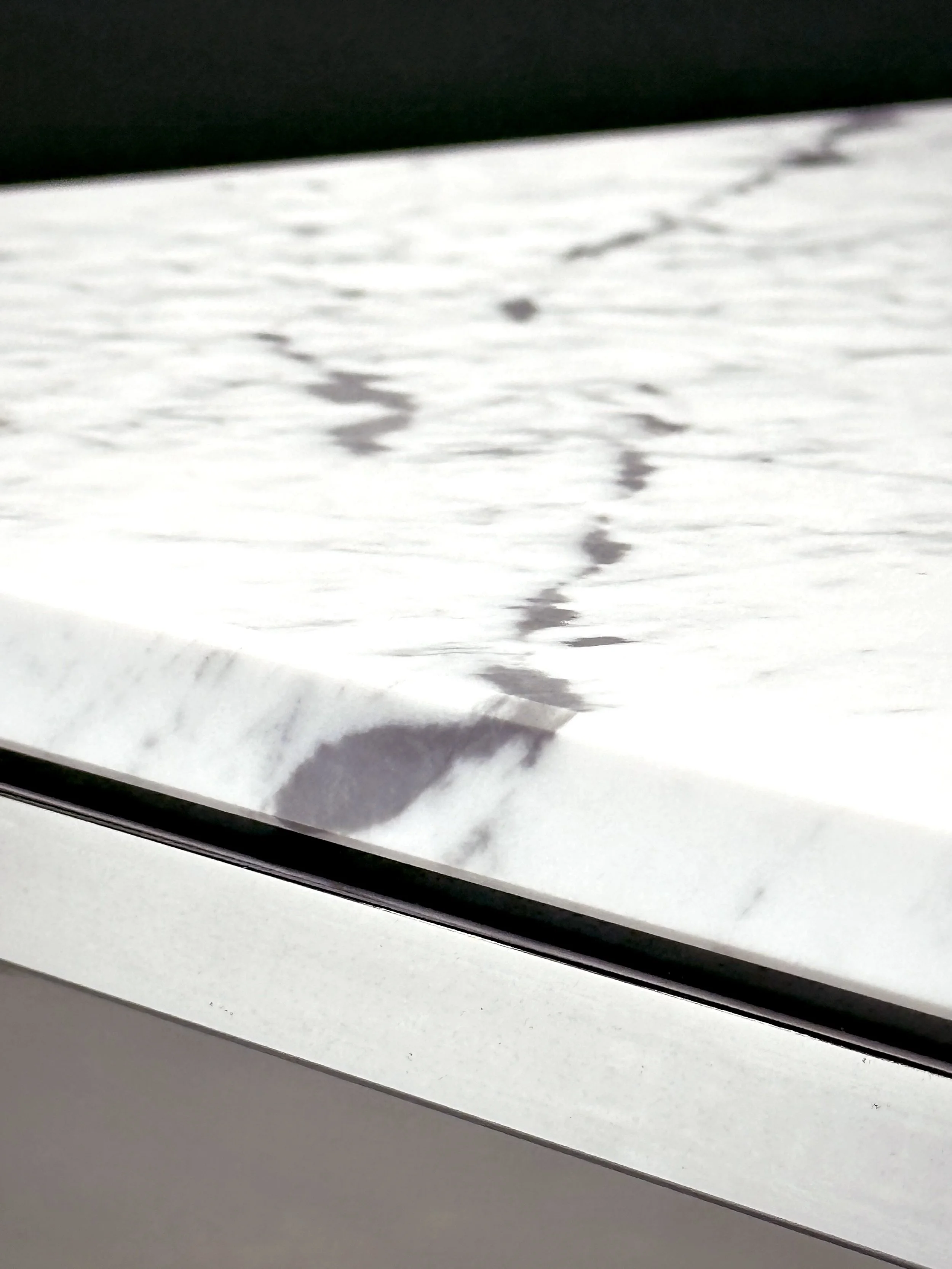 Florence Knoll Carrara Marble Coffee Table for Knoll foto 8