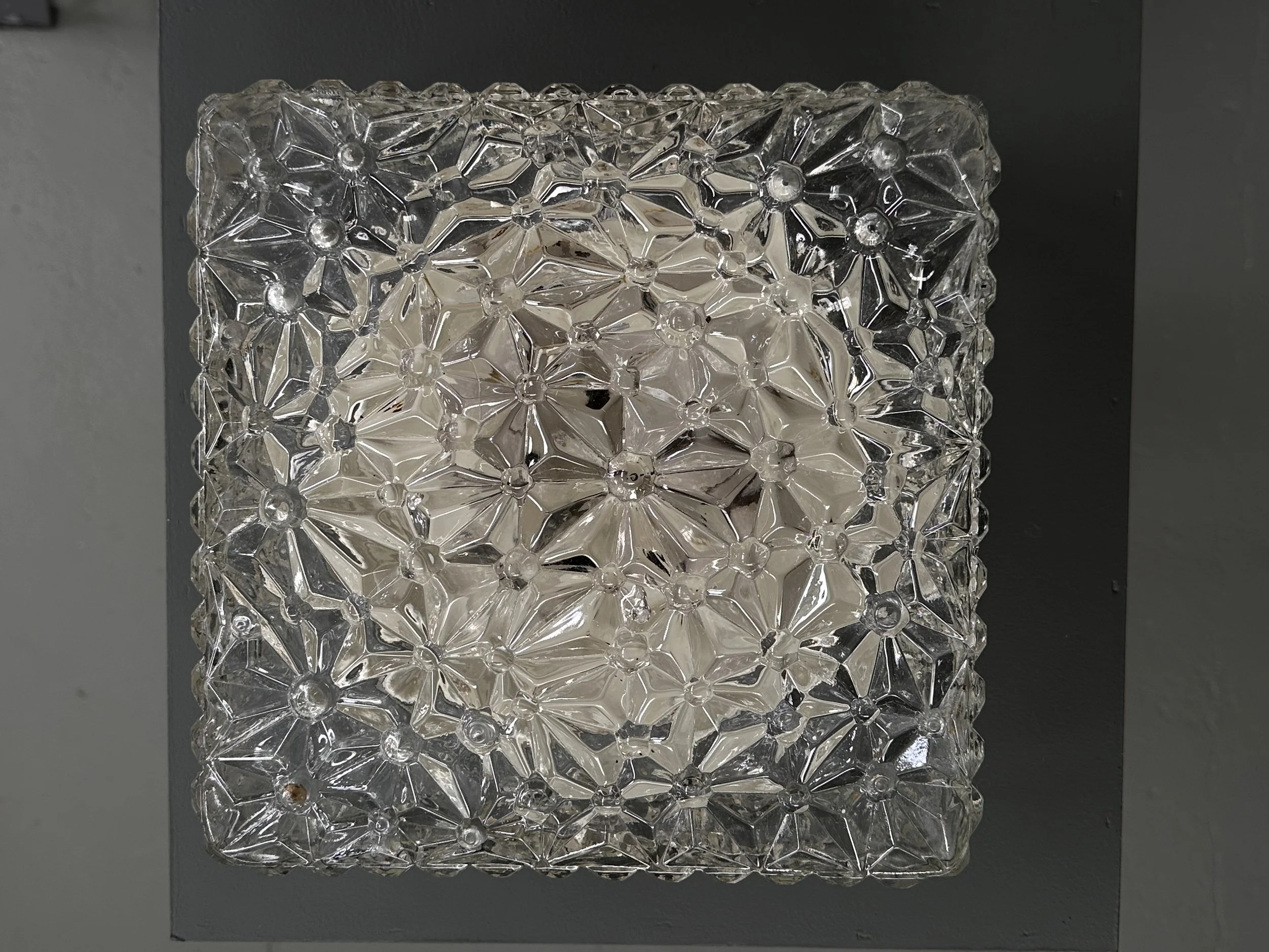 Fram Crystal Ceiling Lights, Pair foto 4