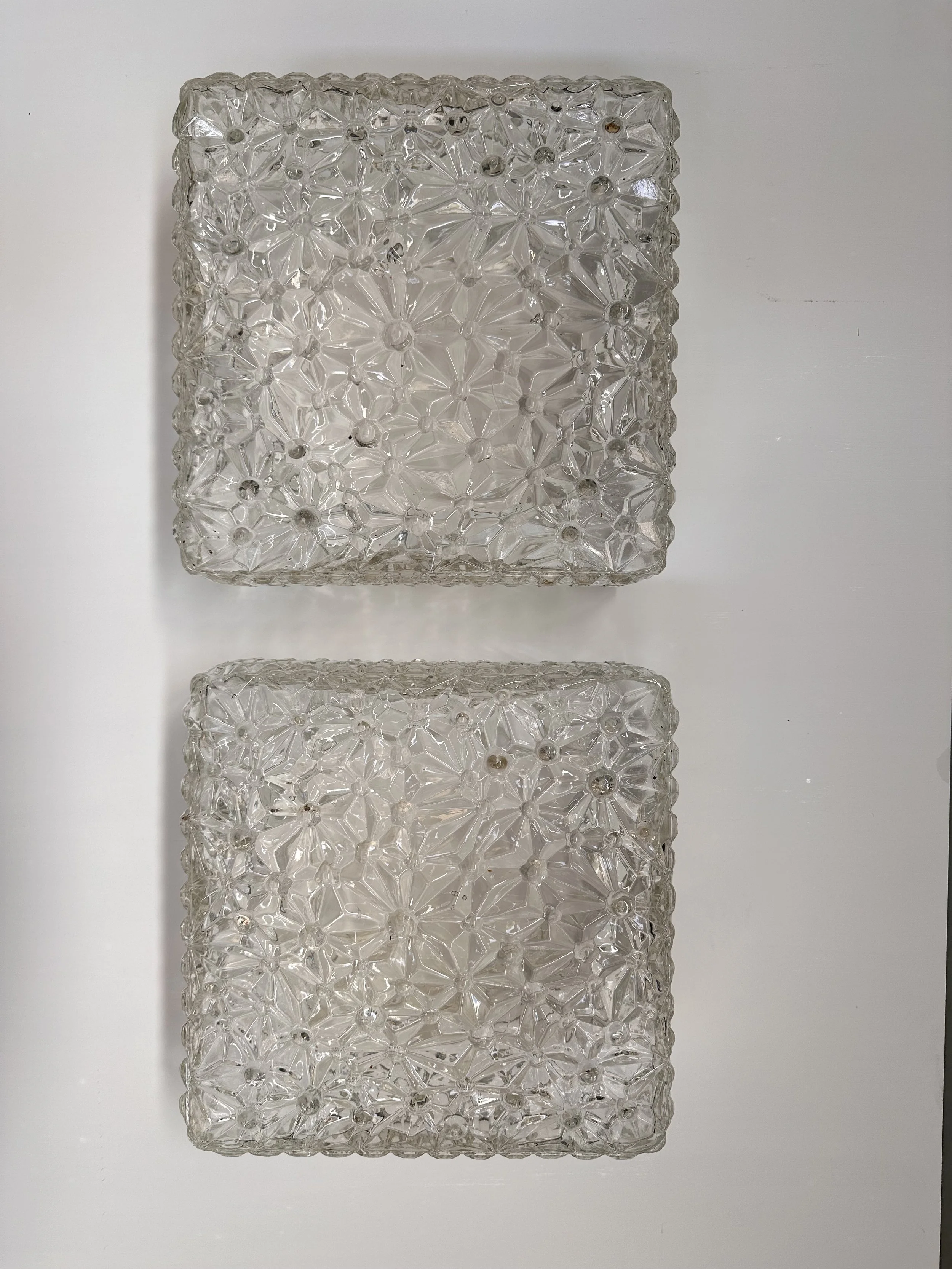 Fram Crystal Ceiling Lights, Pair foto 10