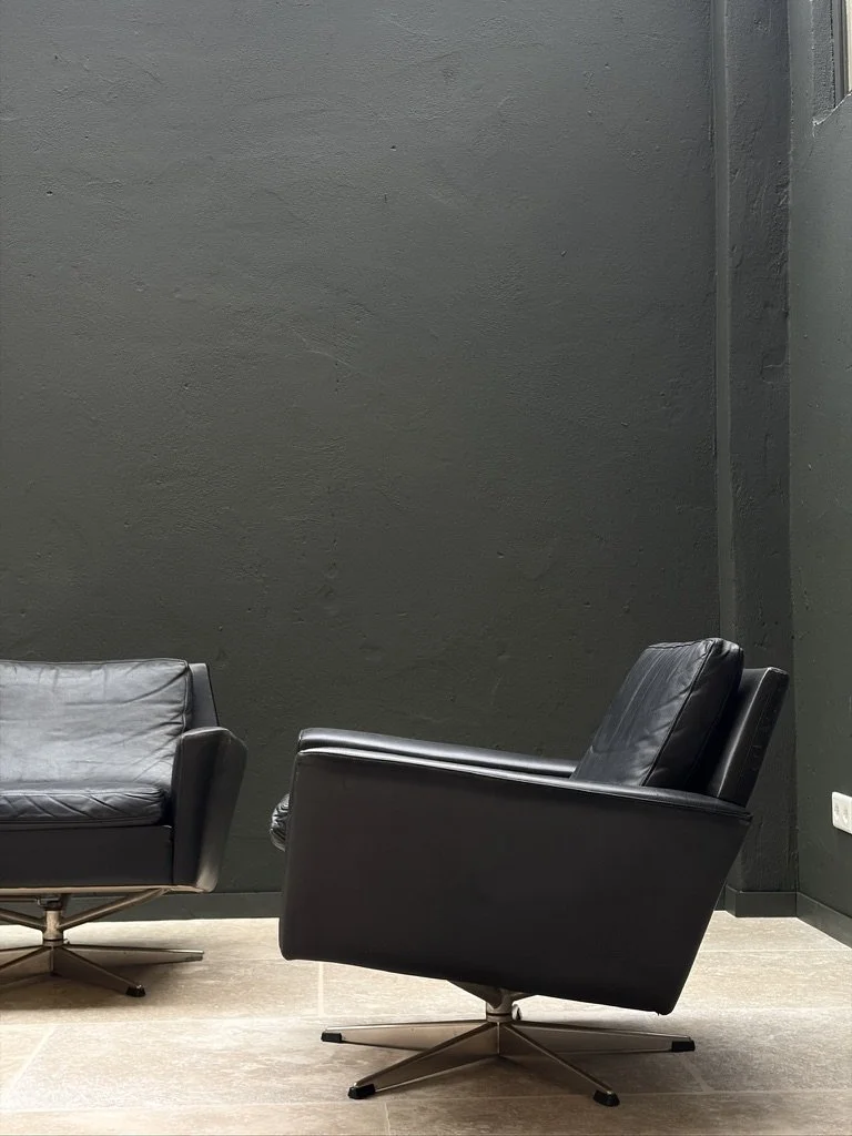 Georg Thams Swivel Armchairs, Set of 2, for Vejen Polstermøbelfabrik foto 7