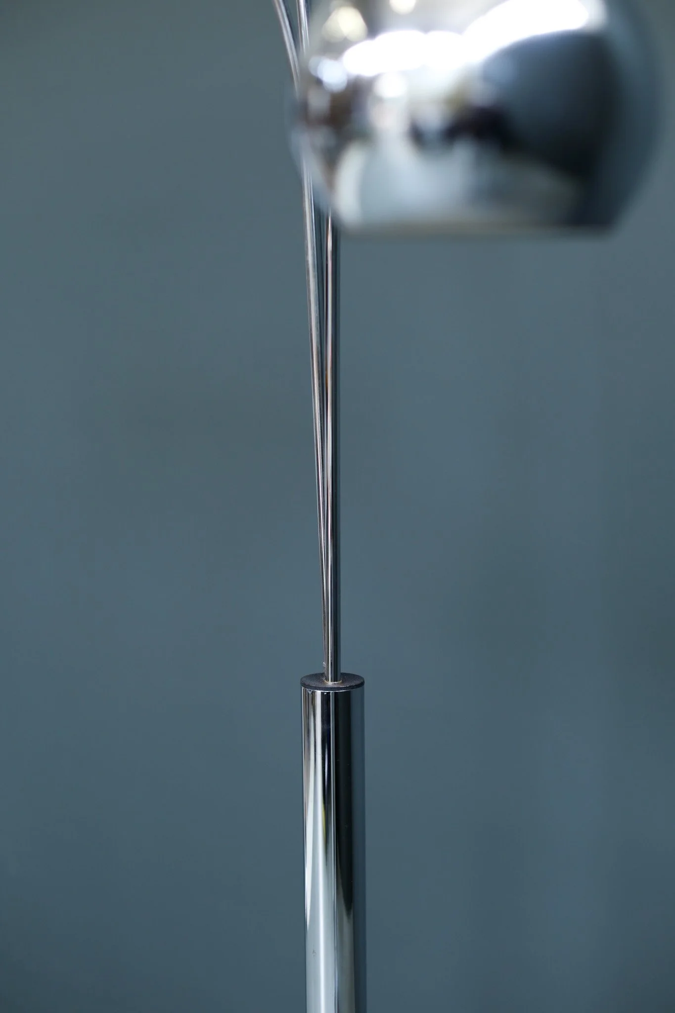 Goffredo Reggiani Chrome Arc Floor Lamp foto 7