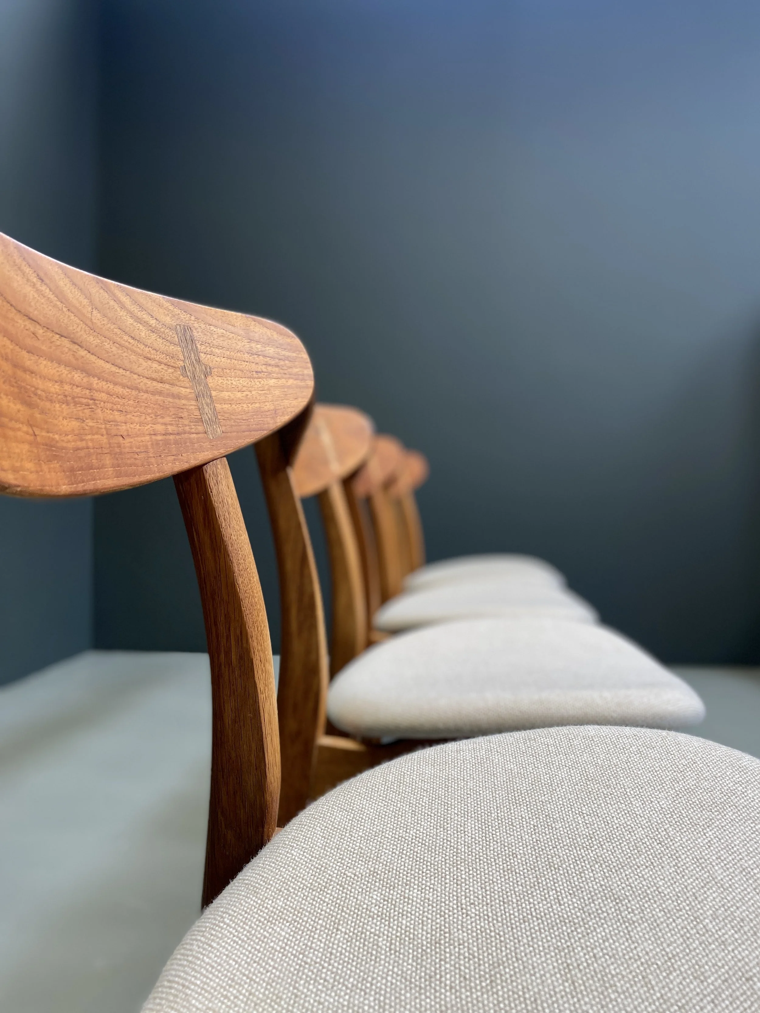 Hans J. Wegner CH30 Dining Chairs, Set of 4, for Carl Hansen & Son foto 10